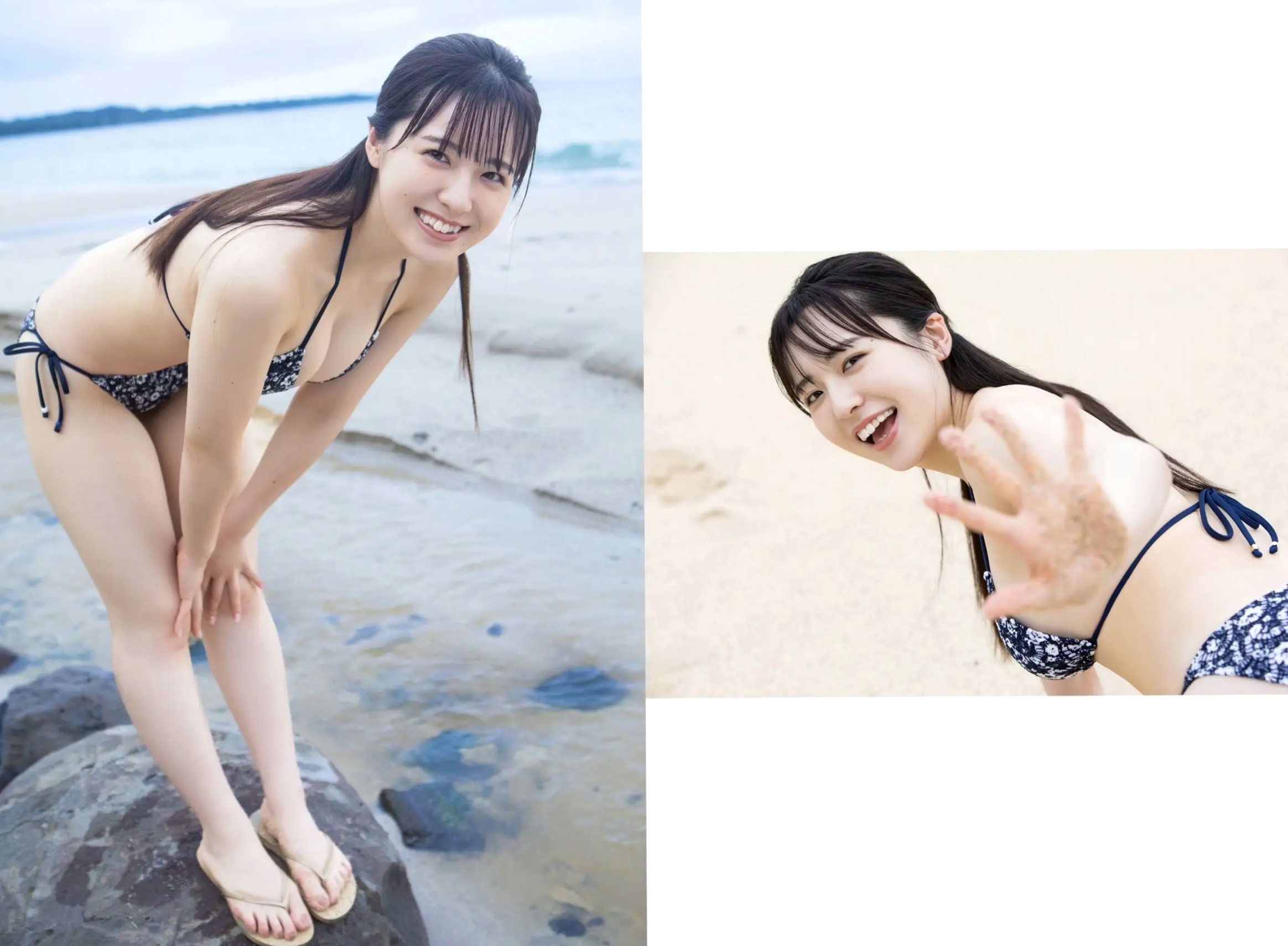 西野夢菜《田舎へ帰ろう》日本清纯女神海边沙滩比基尼户外治愈系写真