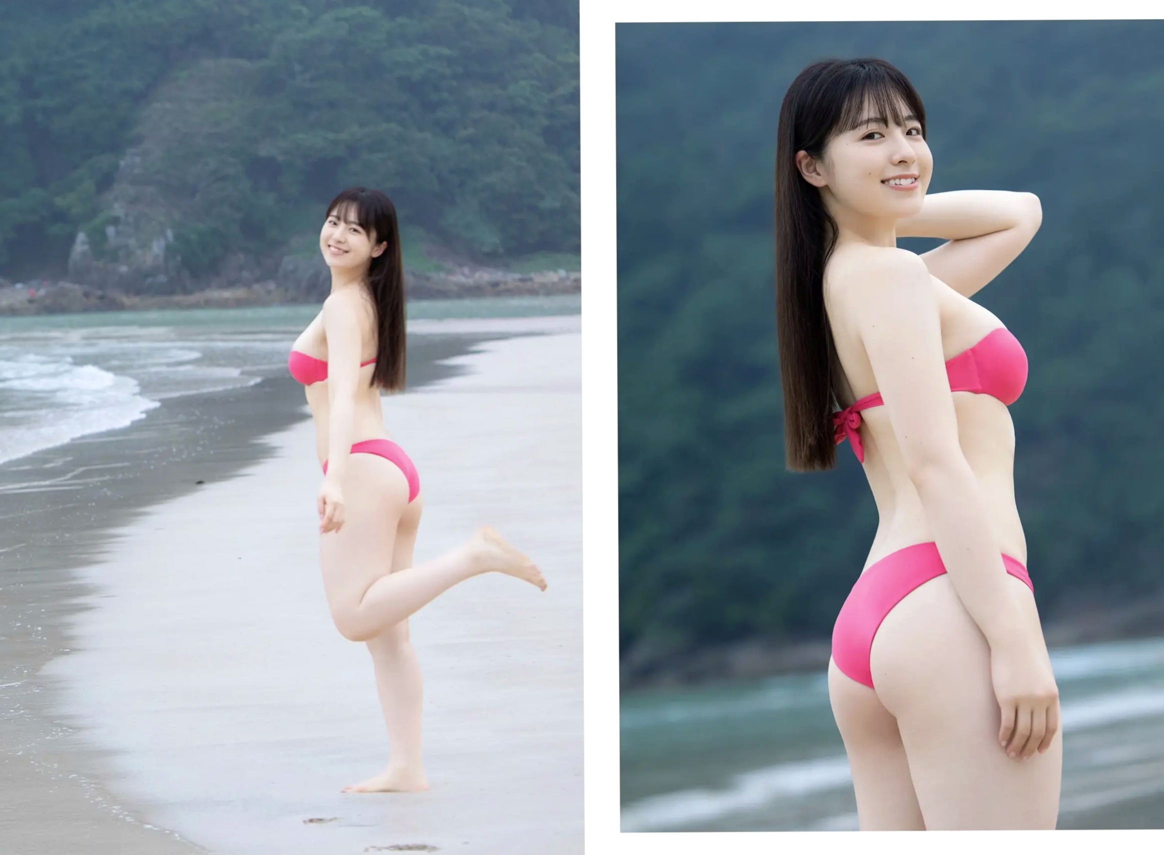 西野夢菜《田舎へ帰ろう》日本清纯女神海边沙滩比基尼户外治愈系写真
