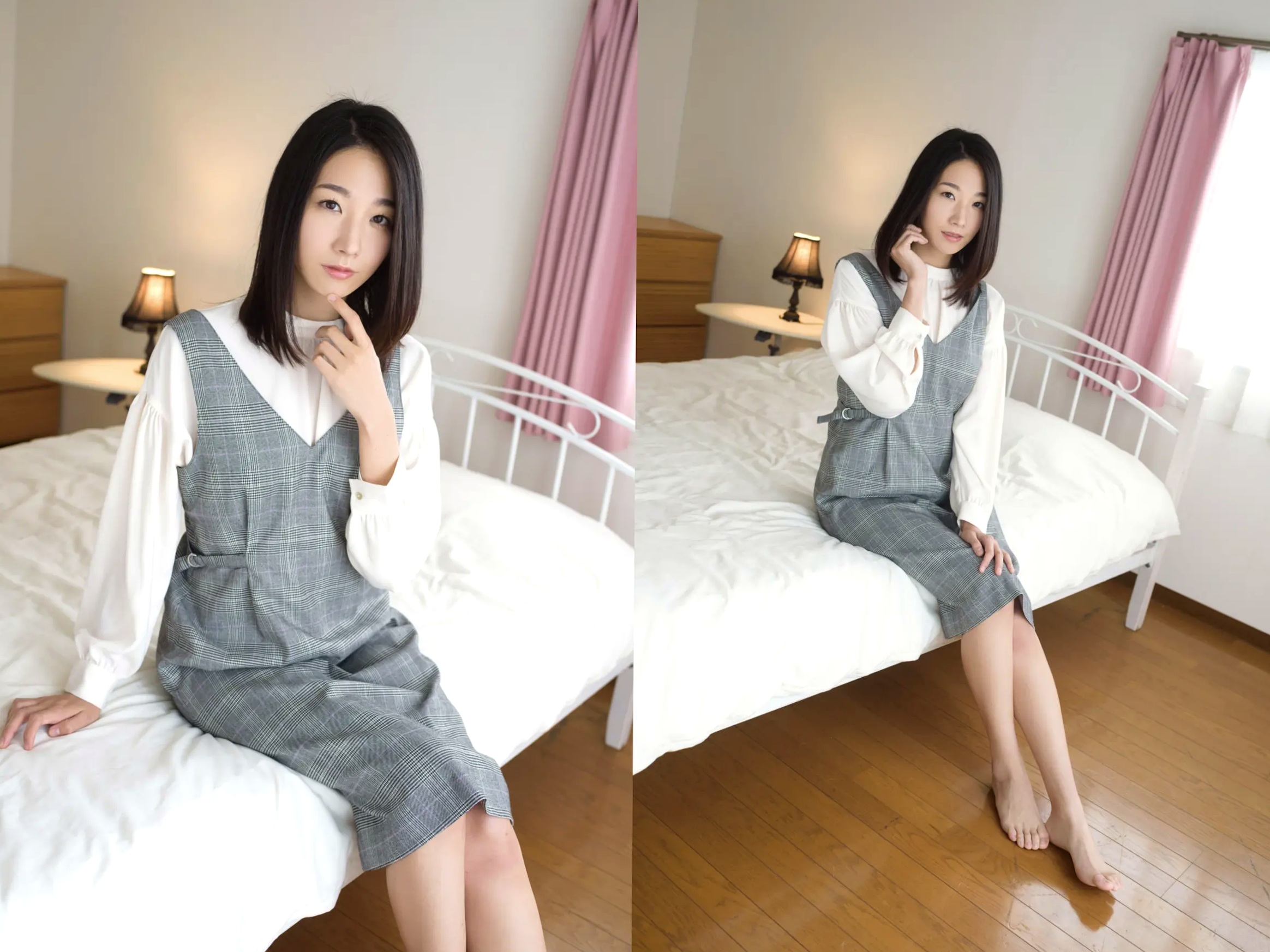 《大塚びる - ぶる姉コンプリート》日本性感女神家居私房照 粉色泳装比基尼美臀写真