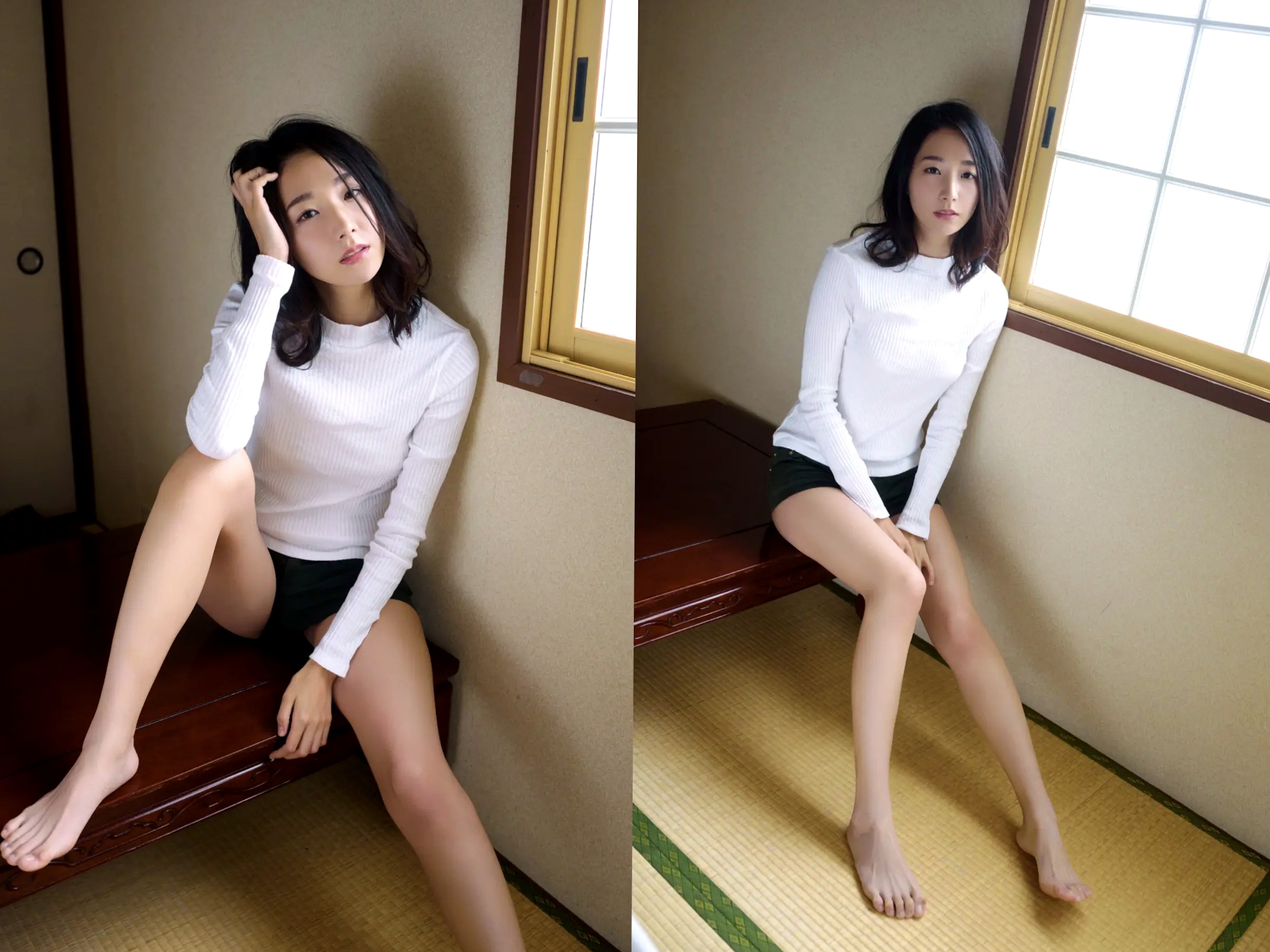 《大塚びる - ぶる姉コンプリート》日本性感女神家居私房照 粉色泳装比基尼美臀写真