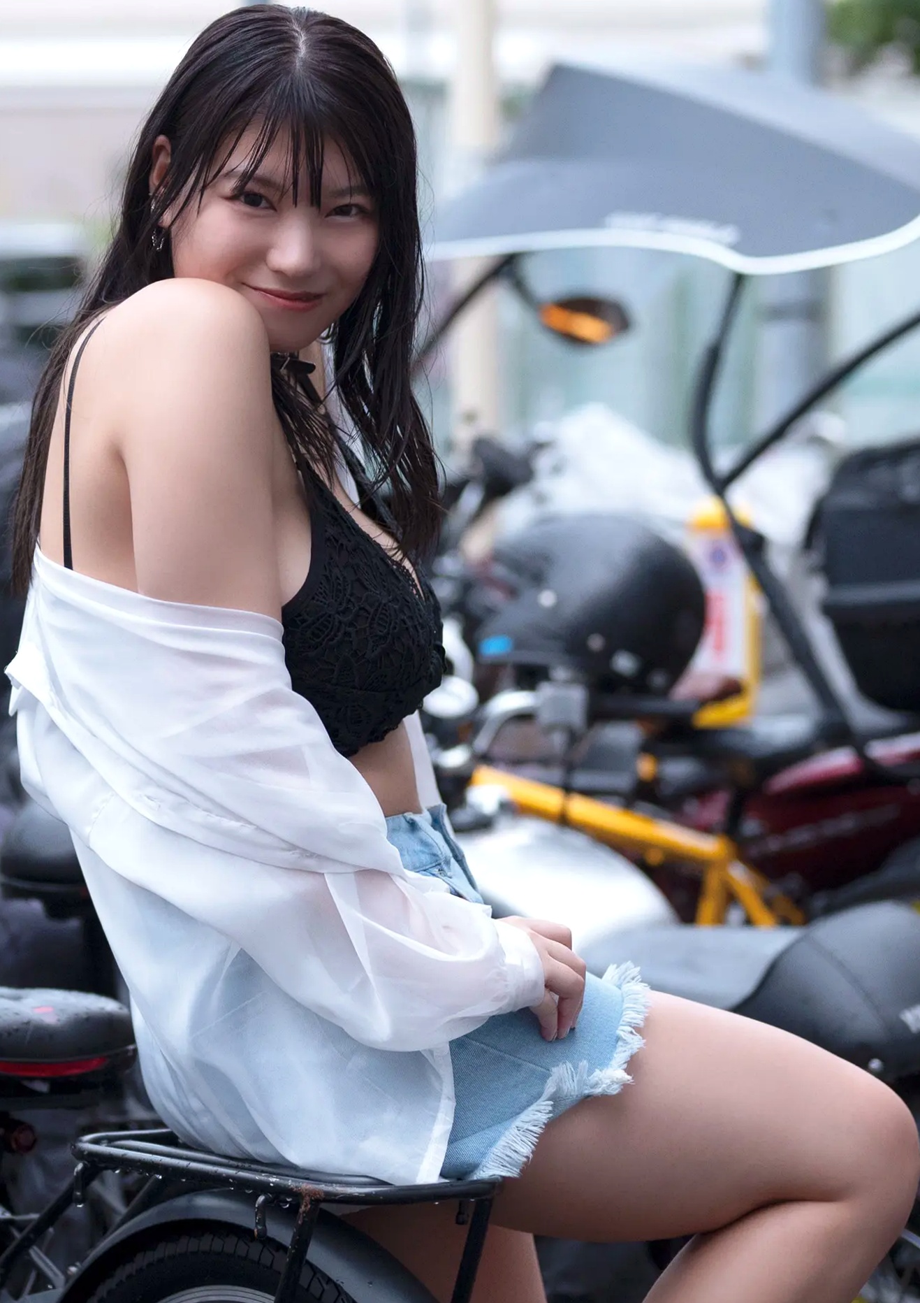 大葉めも - ラストメモリー 日本清纯女神性感内衣与复古私房写真
