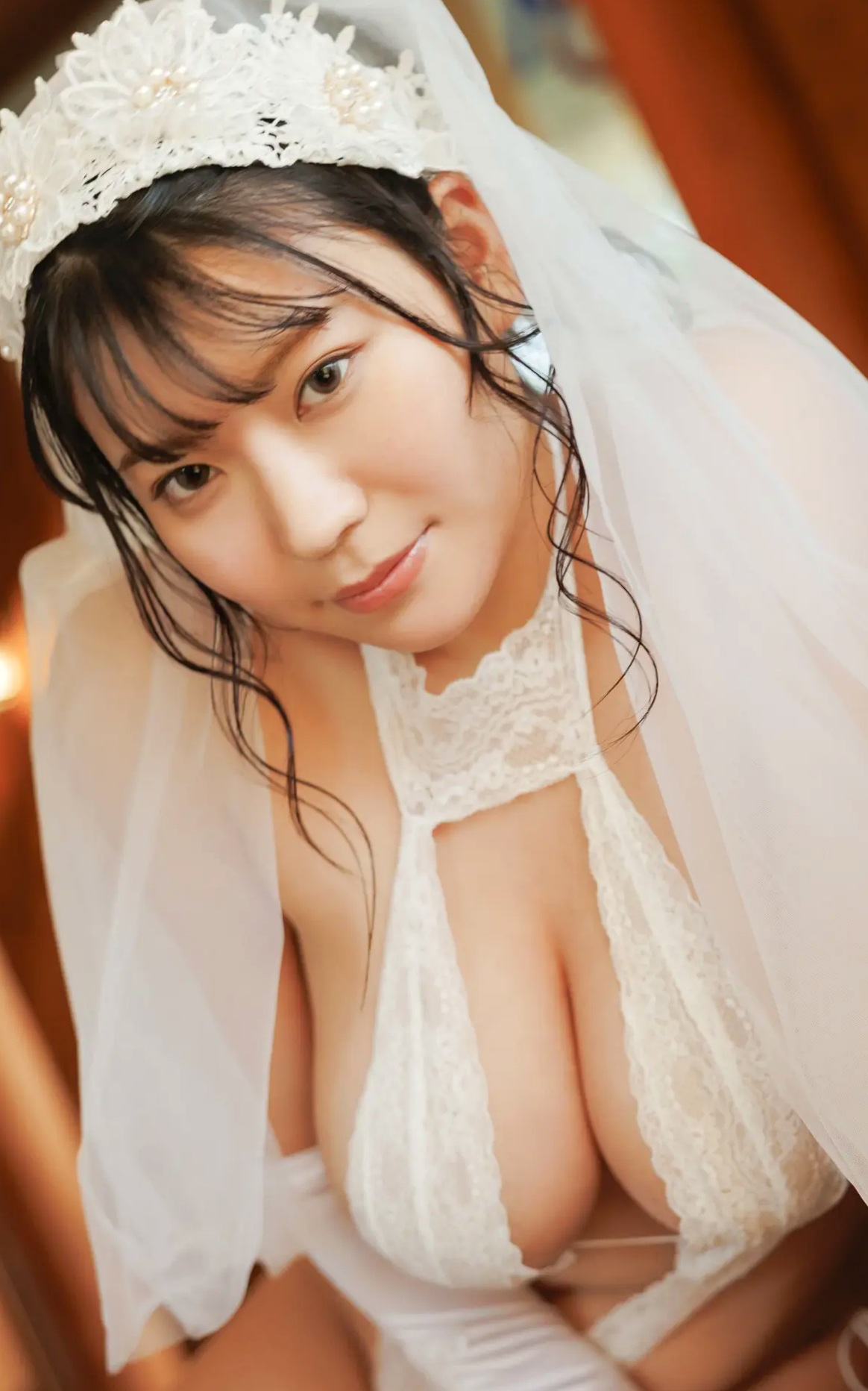 大葉めも《Kiss You》性感比基尼私房写真 湿身诱惑极品爆乳美图
