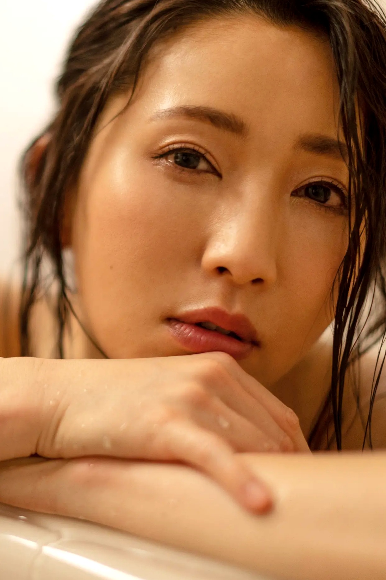 《妃ひかり - 光りが射す方へ》日本女神浴室湿身私房大尺度写真