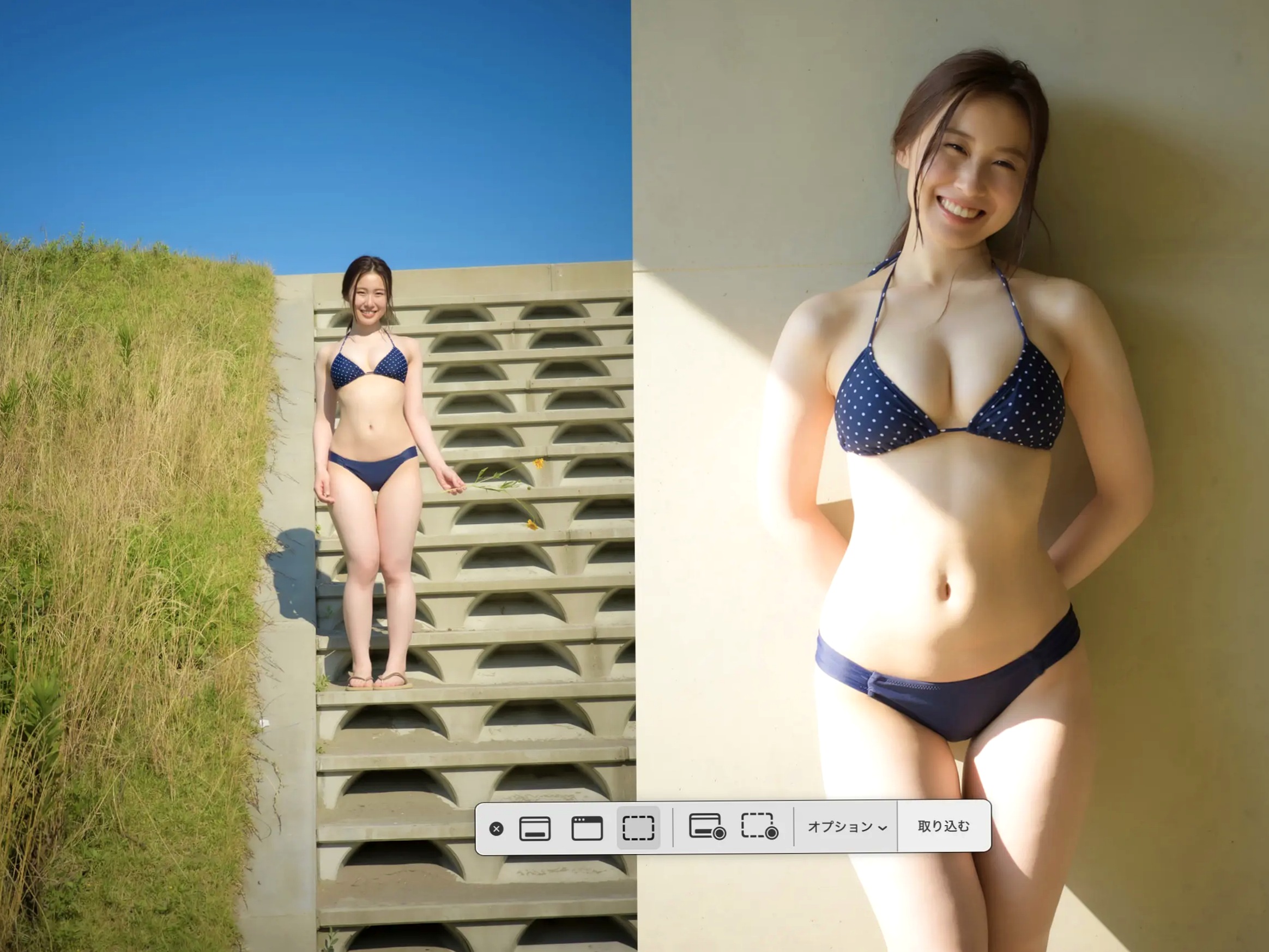 朝倉ここな - COCONANA 日系清纯JK制服与海滩比基尼户外写真