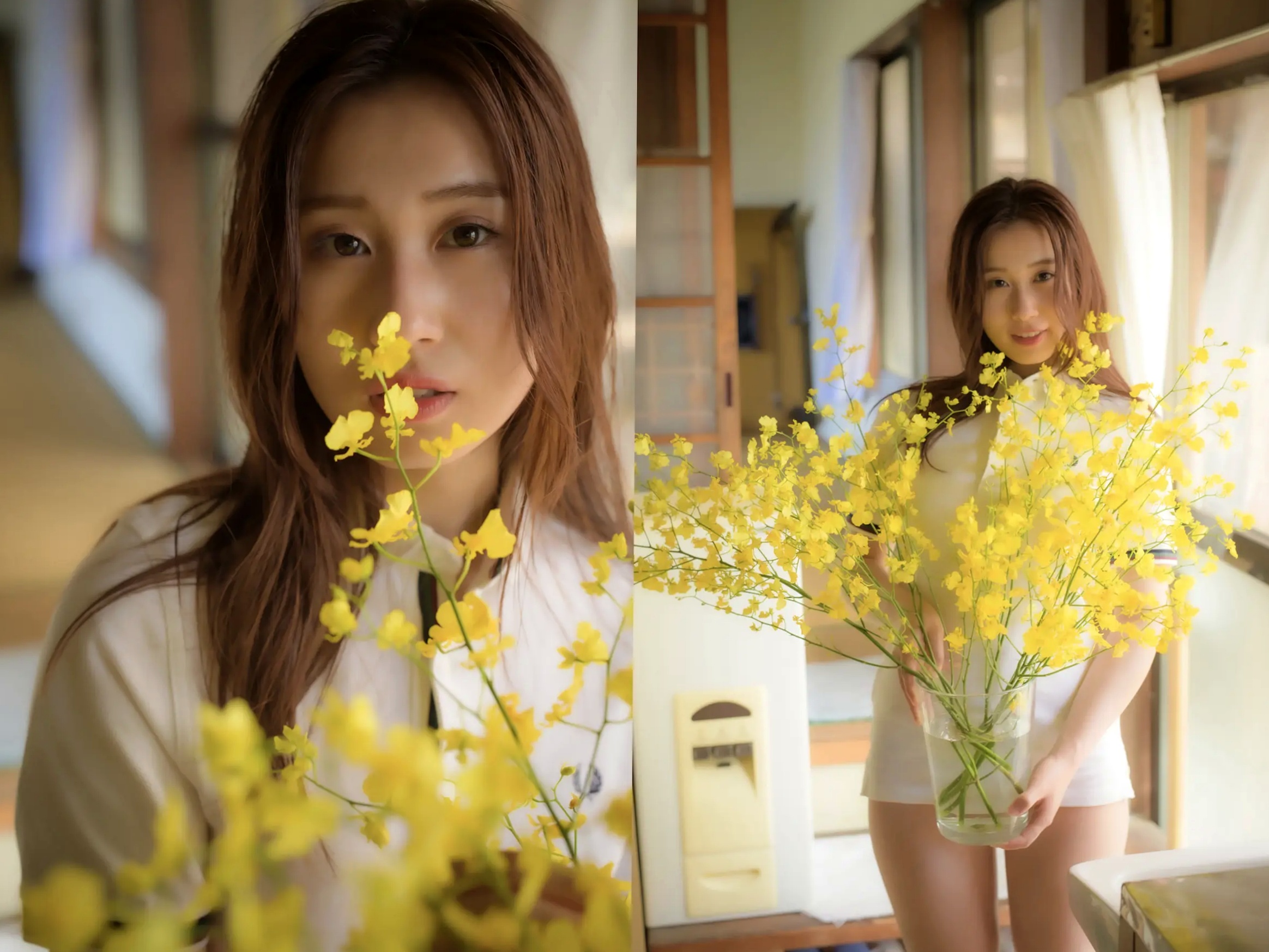 朝倉ここな - COCONANA 日系清纯JK制服与海滩比基尼户外写真