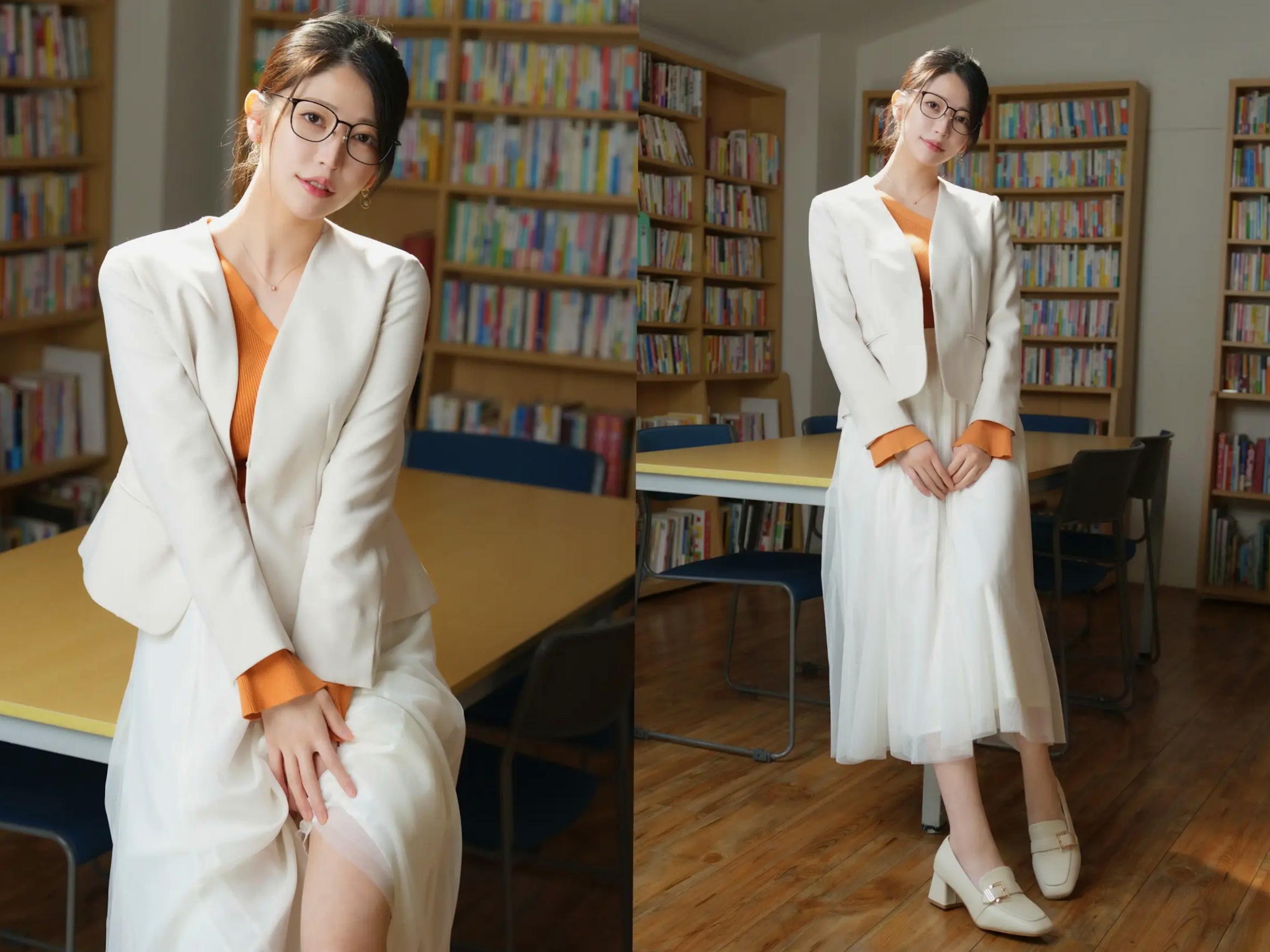 森日向子《僕は、誘惑教師に恋をする Class.02》知性女教师黑丝内衣与泳装诱惑写真