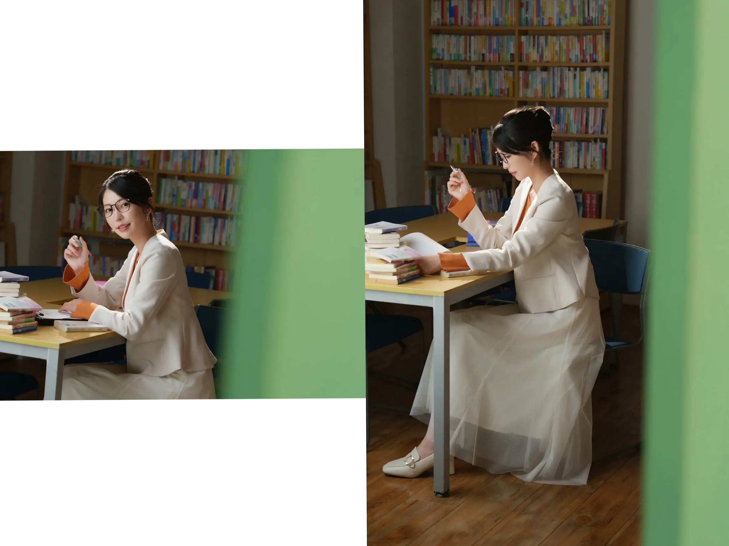 森日向子《僕は、誘惑教師に恋をする Class.02》知性女教师黑丝内衣与泳装诱惑写真