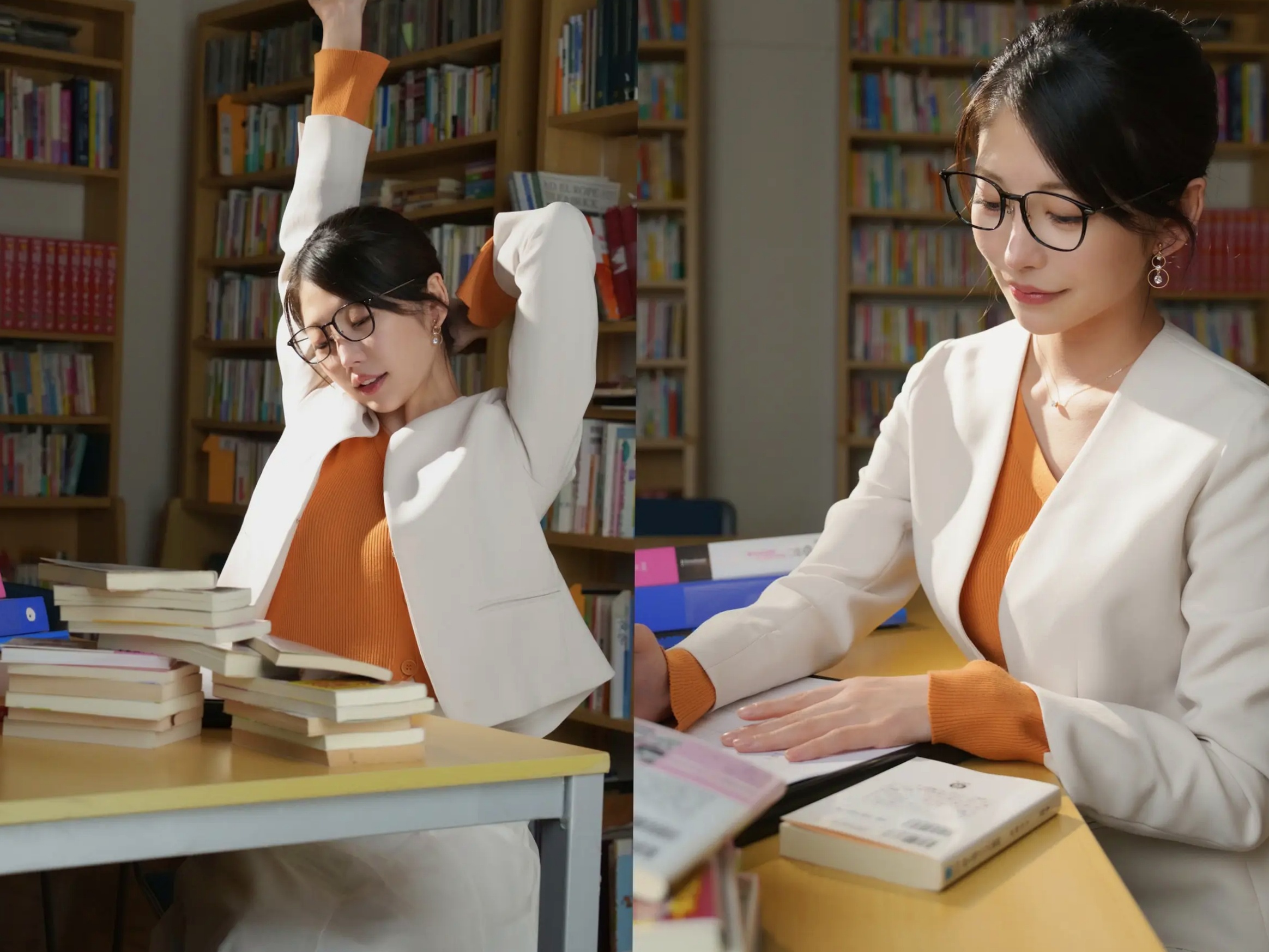 森日向子《僕は、誘惑教師に恋をする Class.02》知性女教师黑丝内衣与泳装诱惑写真