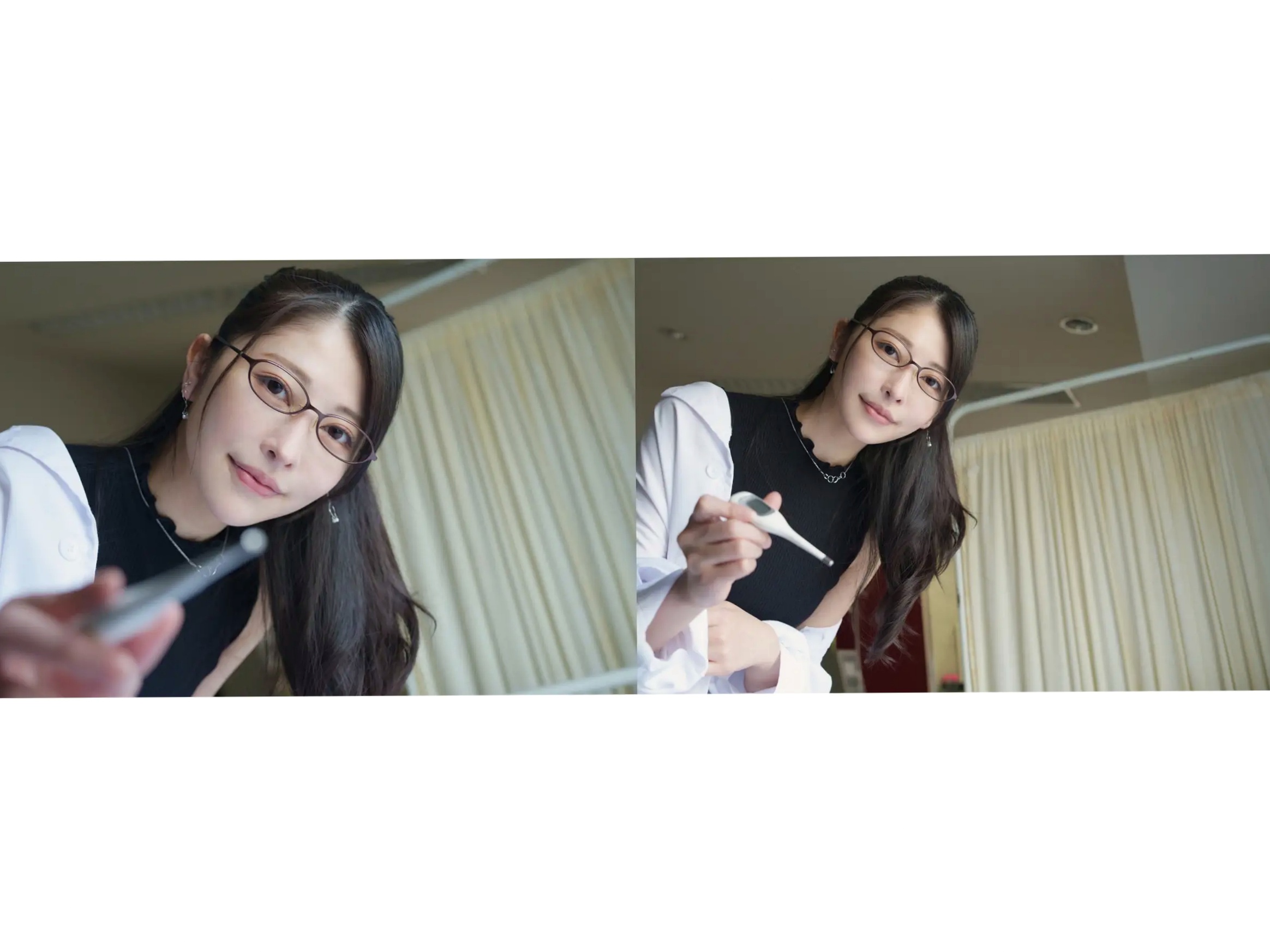 森日向子 - 诱惑女教师眼镜制服性感内衣写真《僕は、誘惑教師に恋をする Class.01》