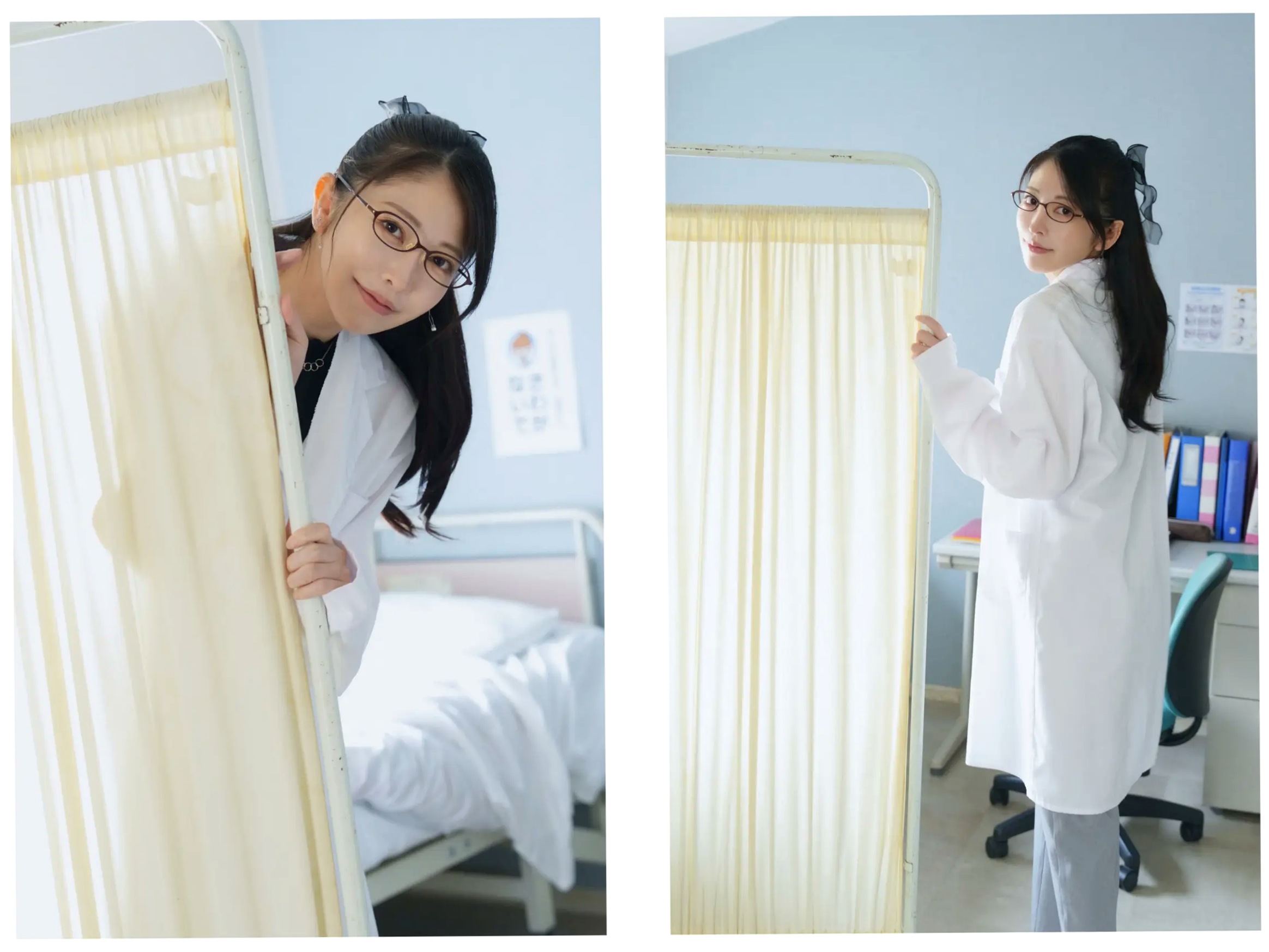 森日向子 - 诱惑女教师眼镜制服性感内衣写真《僕は、誘惑教師に恋をする Class.01》