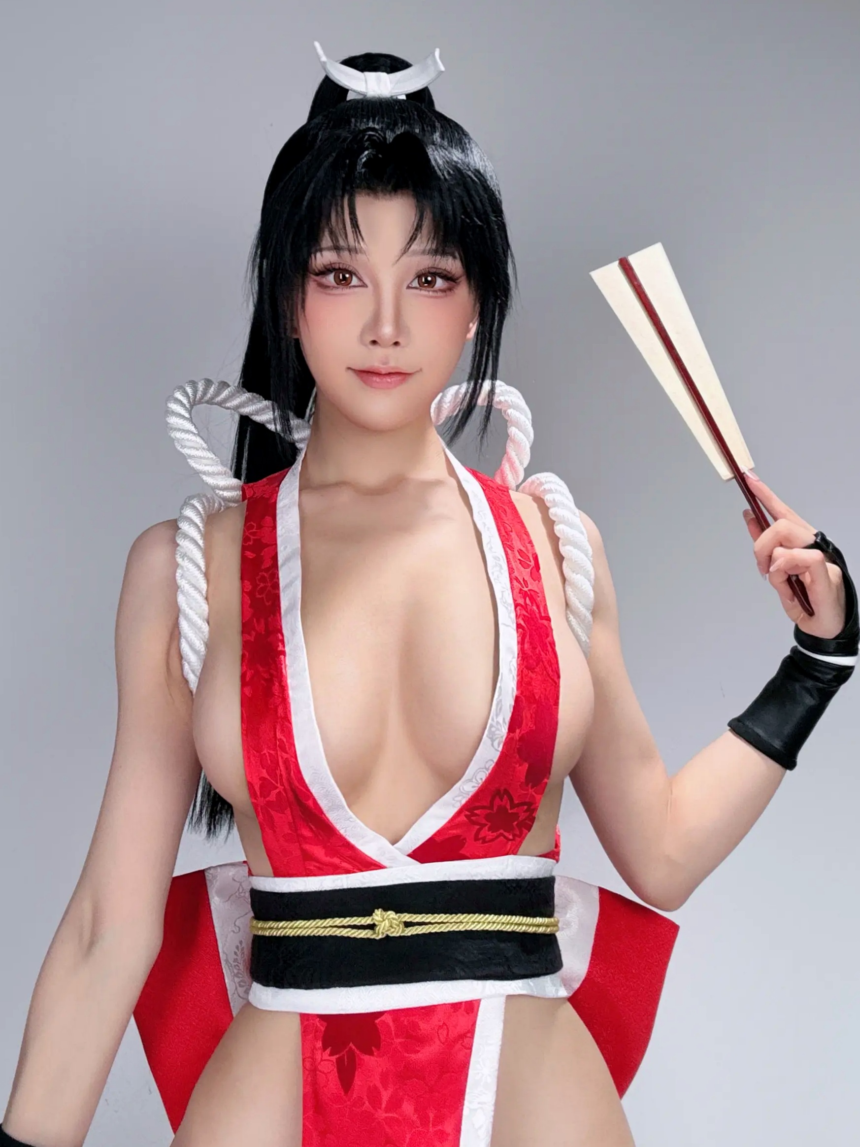 水淼aqua - 不知火舞自摄 经典Cosplay性感写真