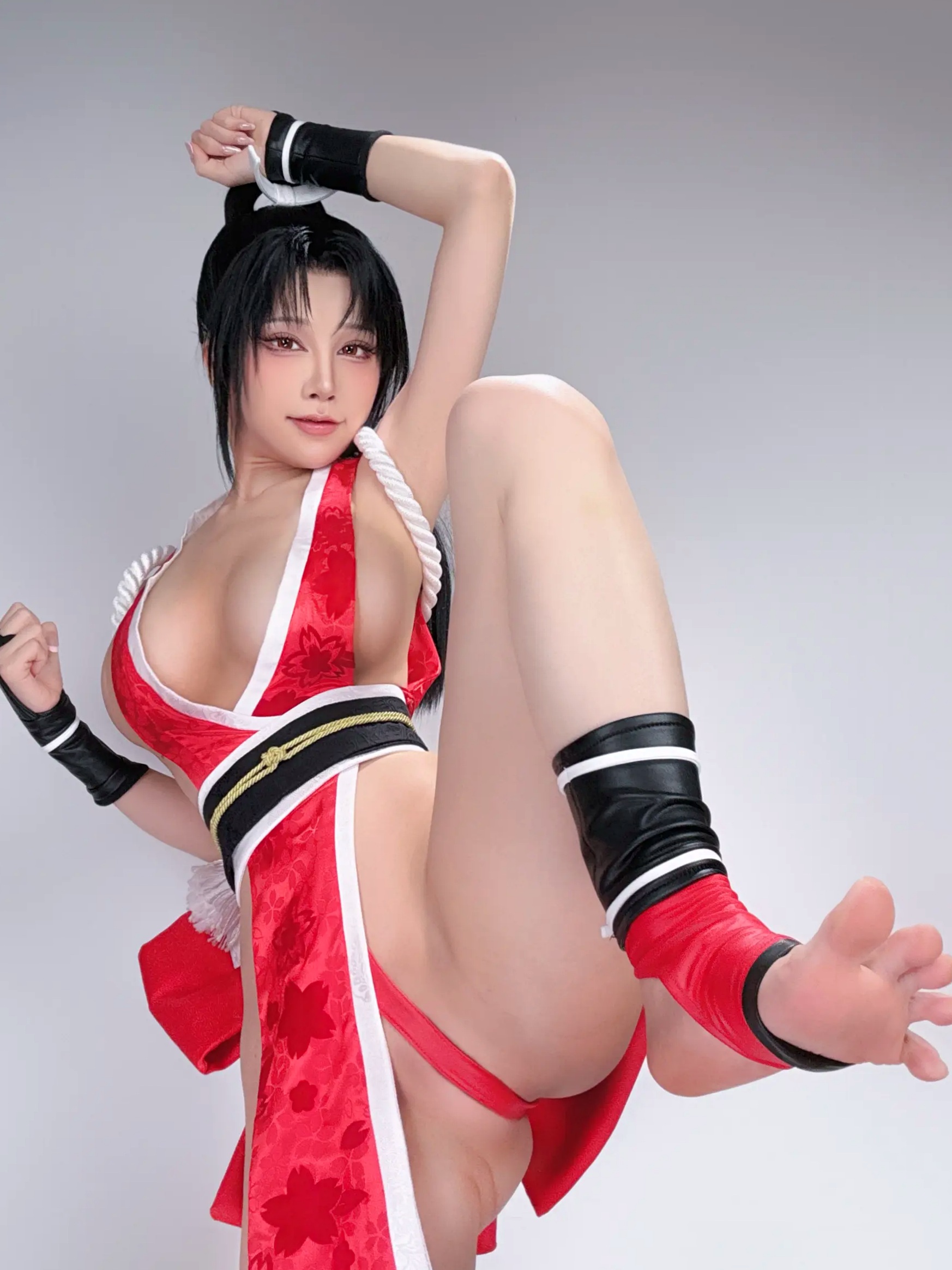 水淼aqua - 不知火舞自摄 经典Cosplay性感写真
