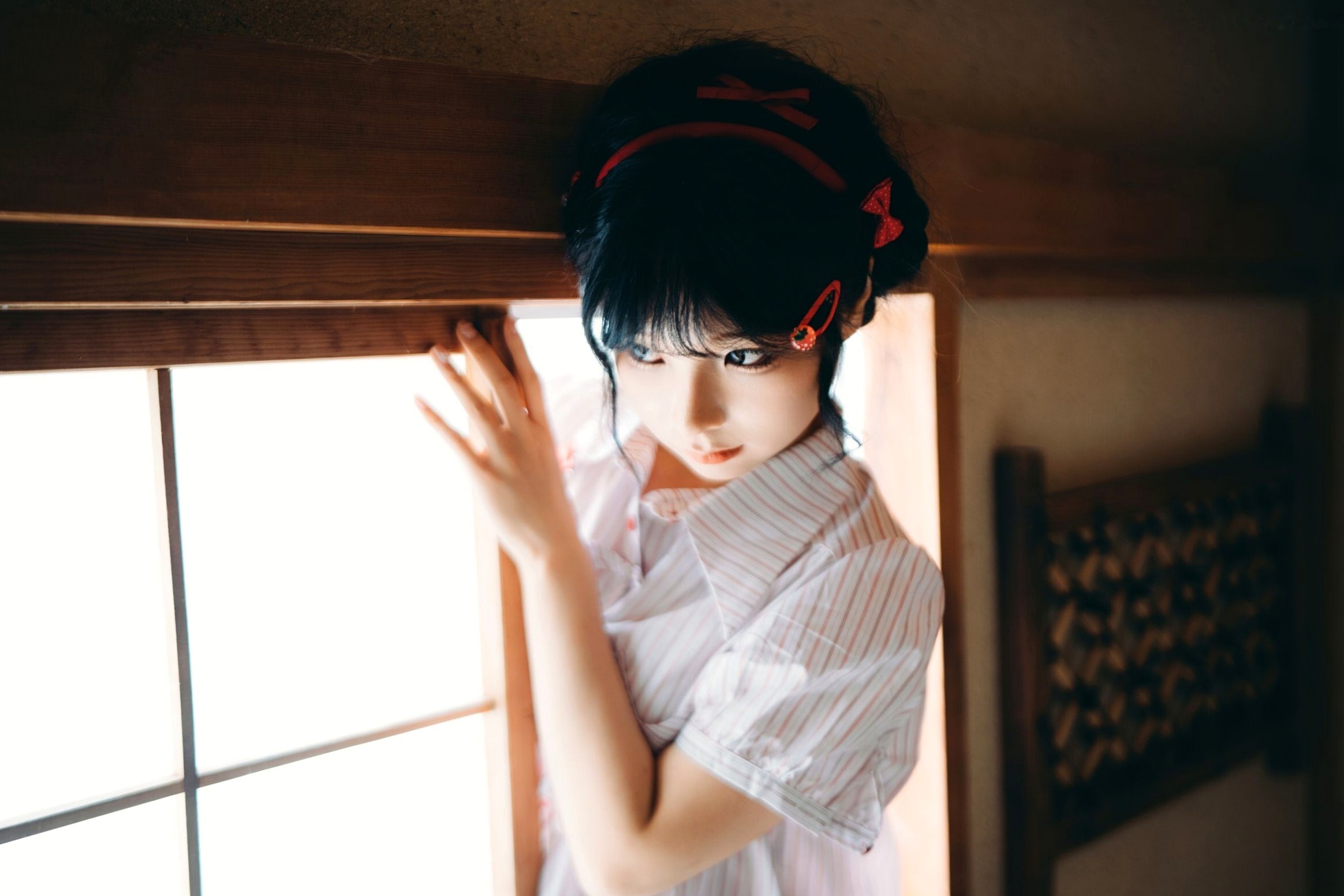 蠢沫沫-夏想-上 日系和服海边校服水疗比基尼性感写真