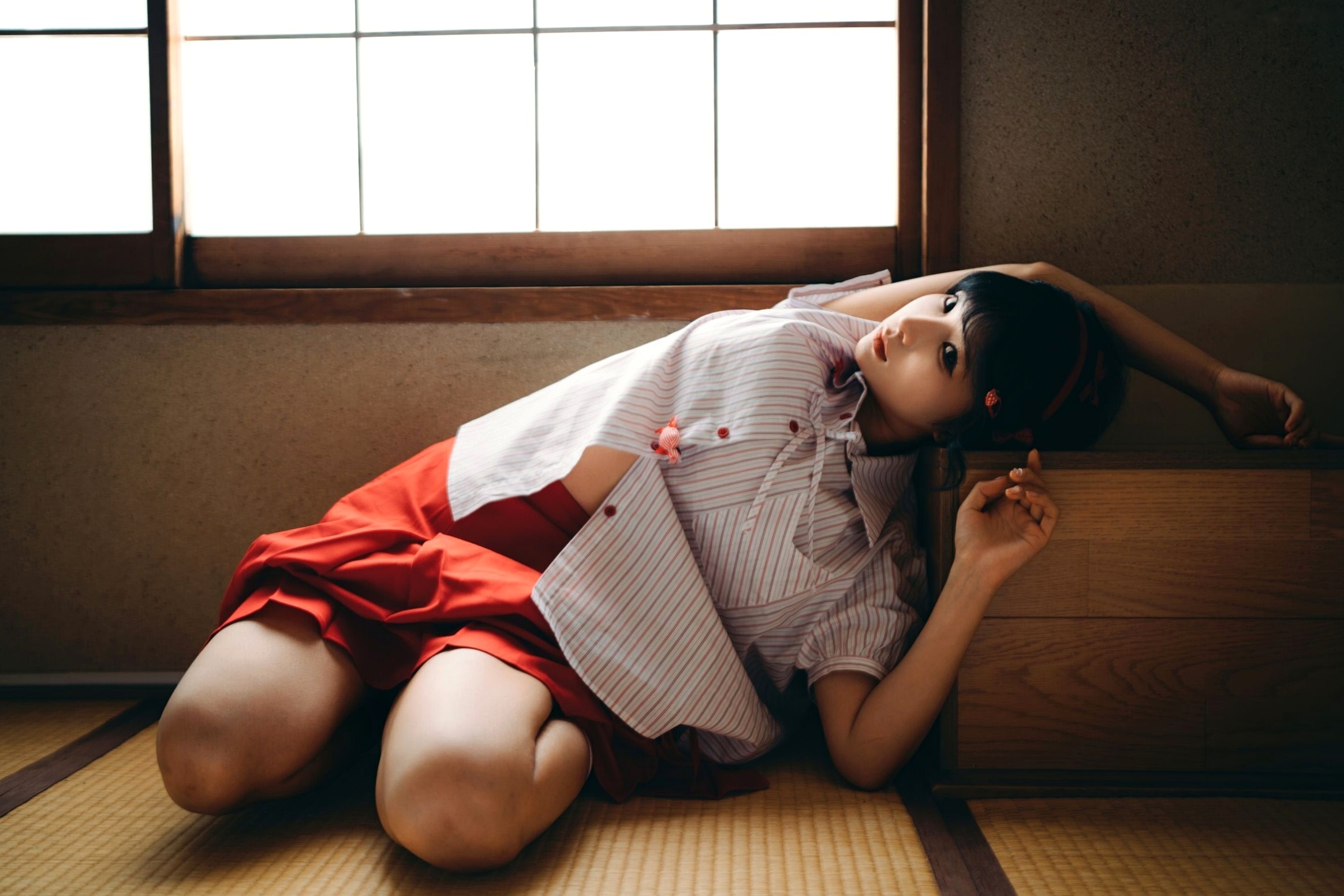 蠢沫沫-夏想-上 日系和服海边校服水疗比基尼性感写真