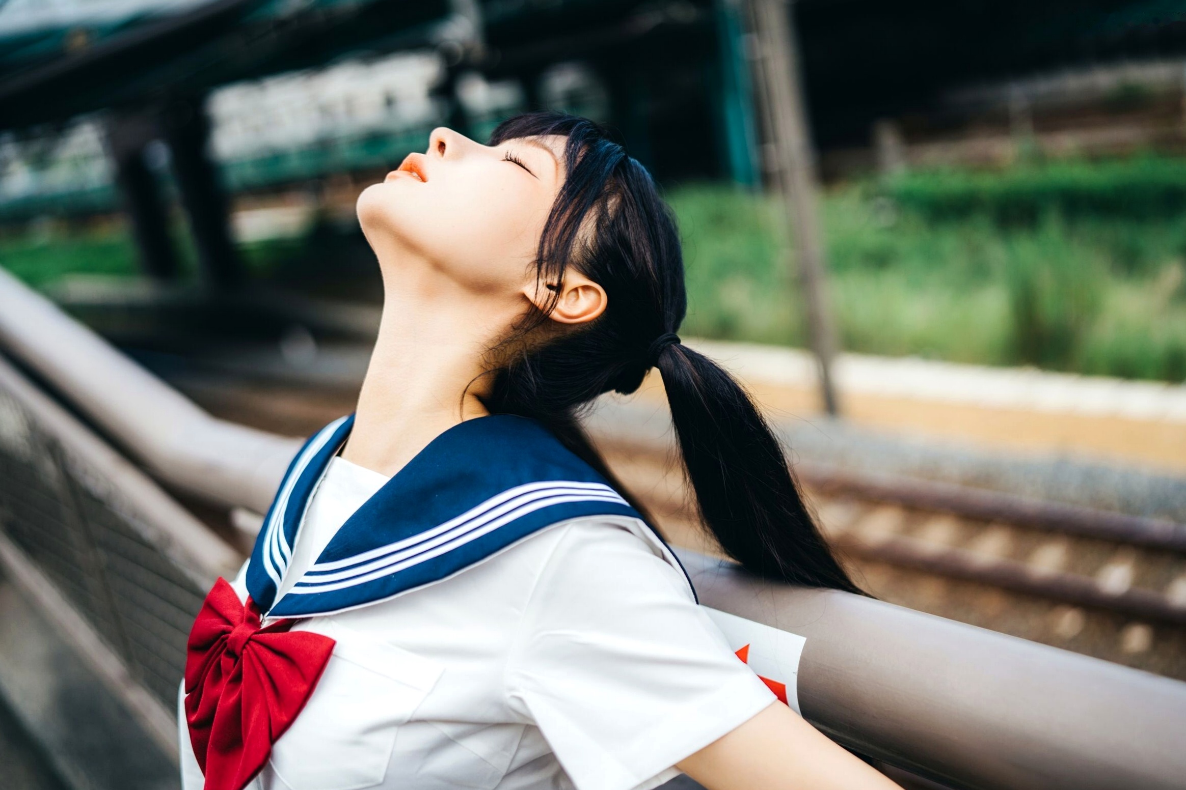 蠢沫沫-夏想-上 日系和服海边校服水疗比基尼性感写真
