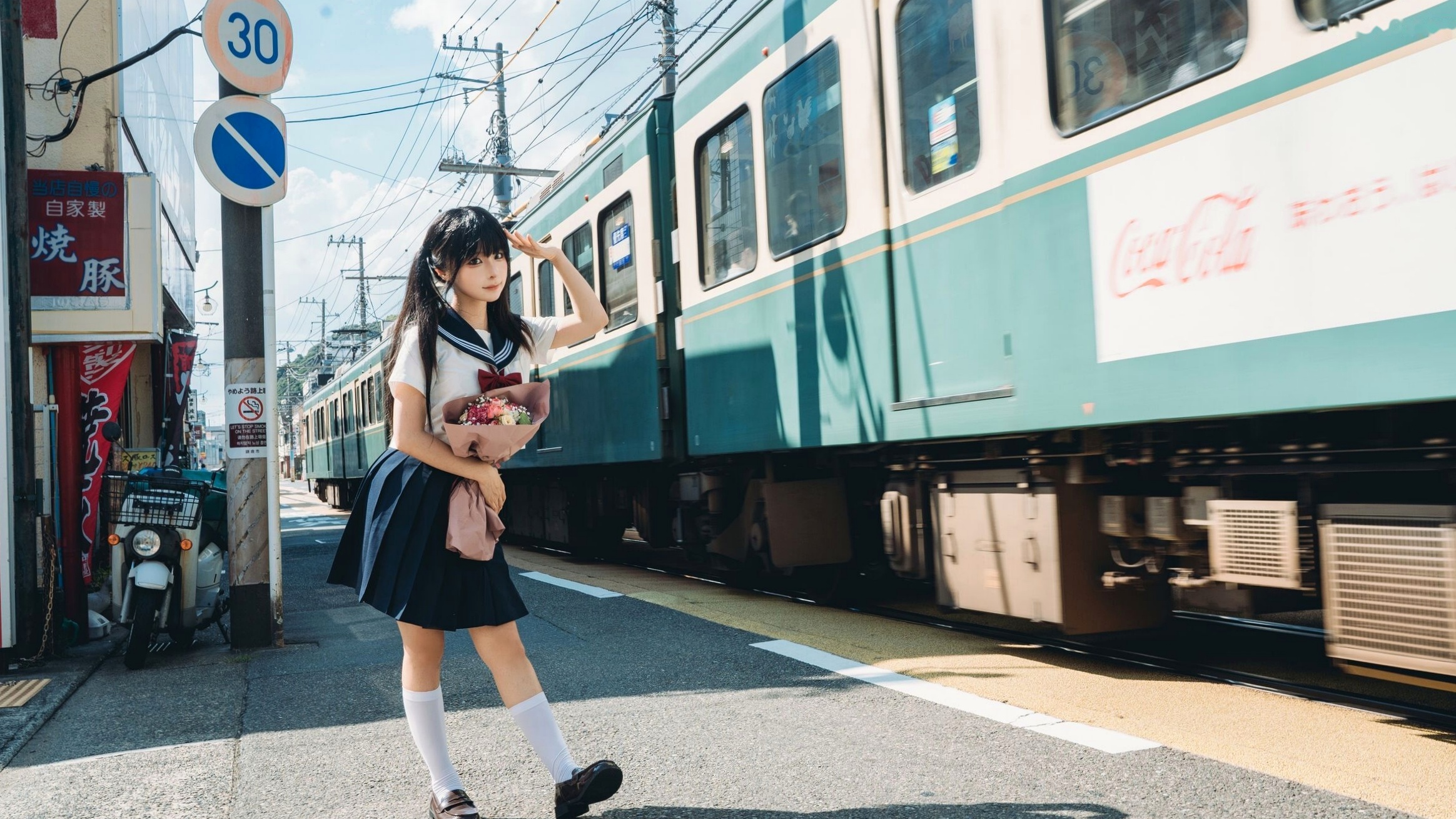蠢沫沫-夏想-上 日系和服海边校服水疗比基尼性感写真