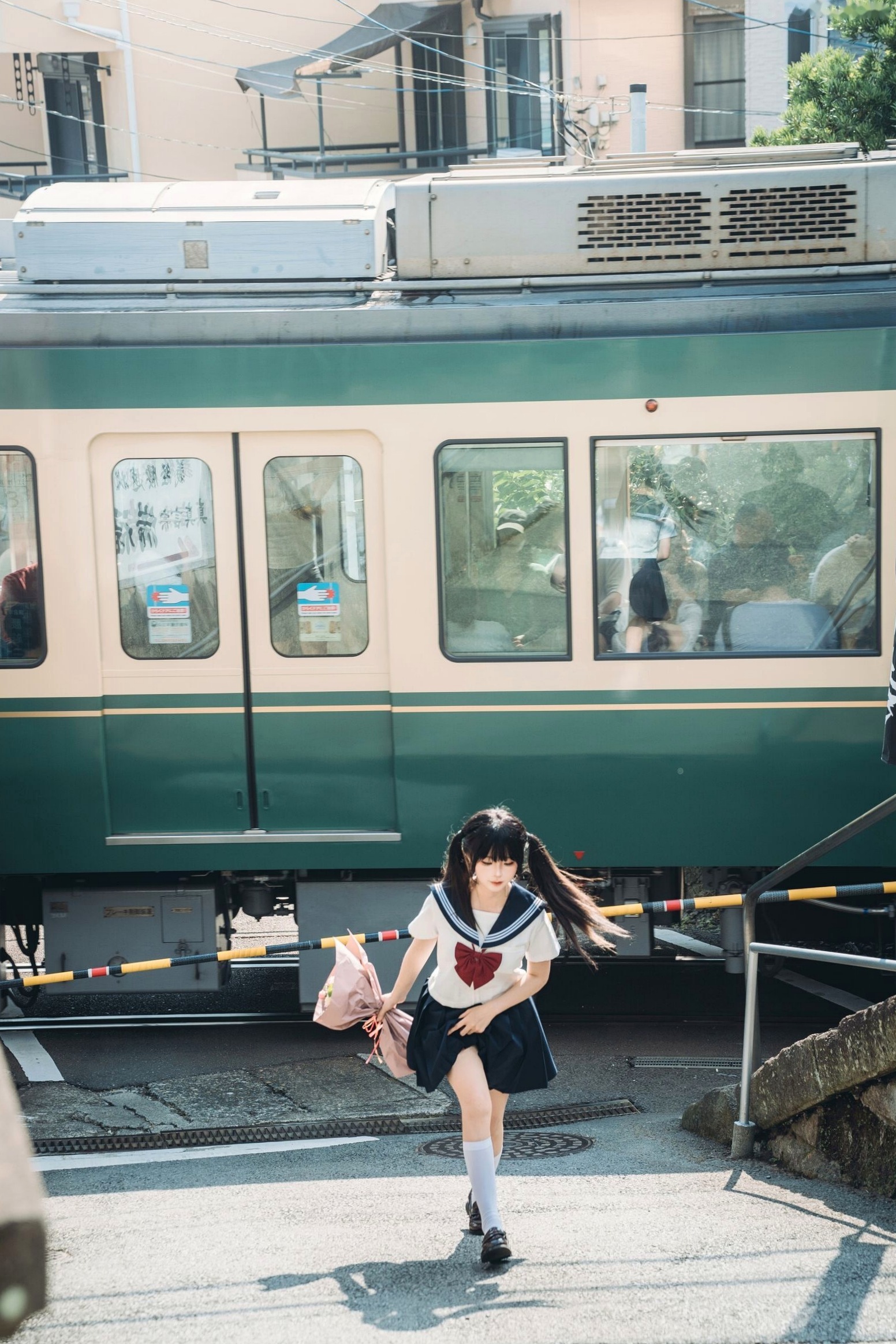 蠢沫沫-夏想-上 日系和服海边校服水疗比基尼性感写真