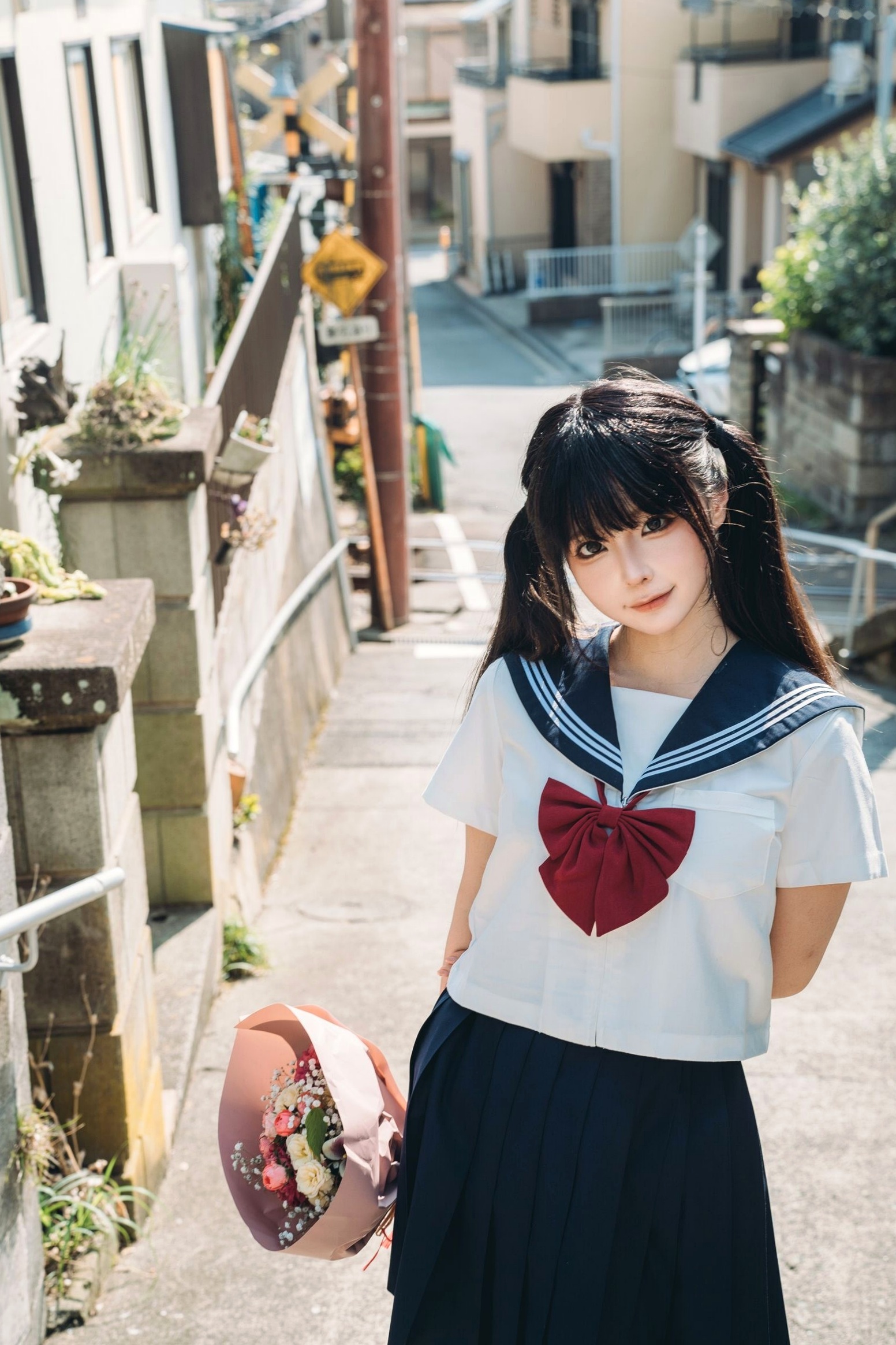蠢沫沫-夏想-上 日系和服海边校服水疗比基尼性感写真