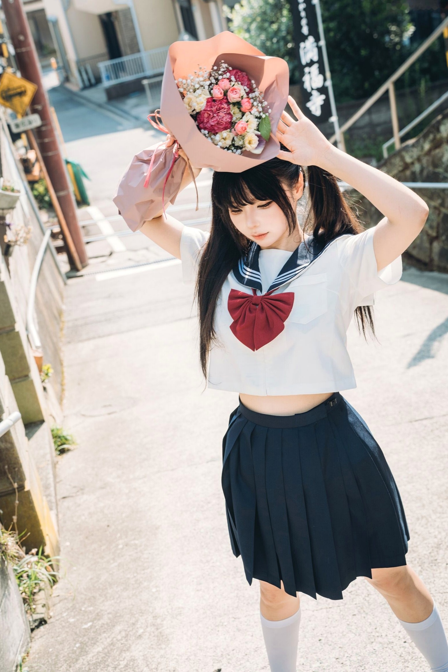 蠢沫沫-夏想-上 日系和服海边校服水疗比基尼性感写真