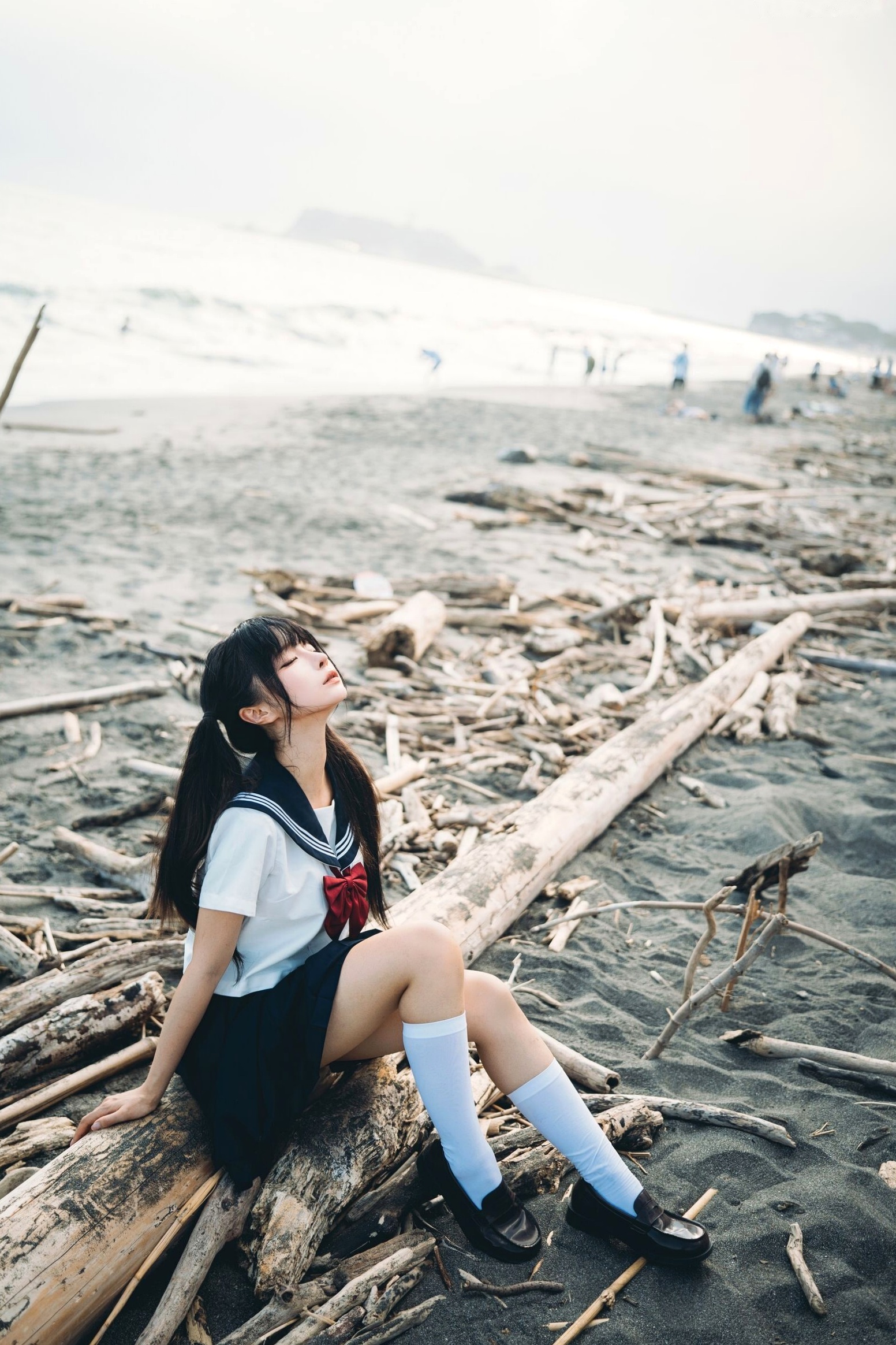 蠢沫沫-夏想-上 日系和服海边校服水疗比基尼性感写真