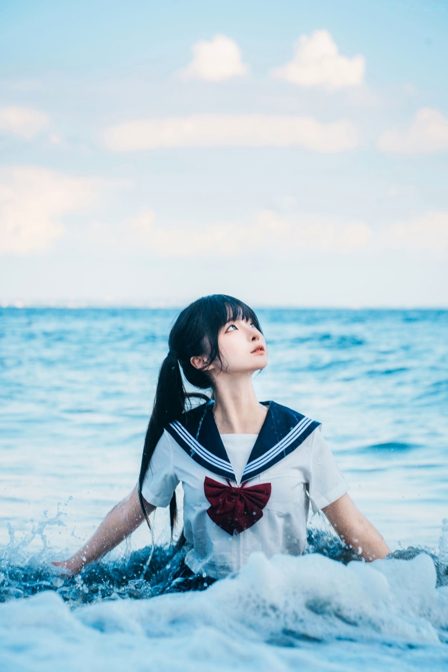 蠢沫沫-夏想-上 日系和服海边校服水疗比基尼性感写真