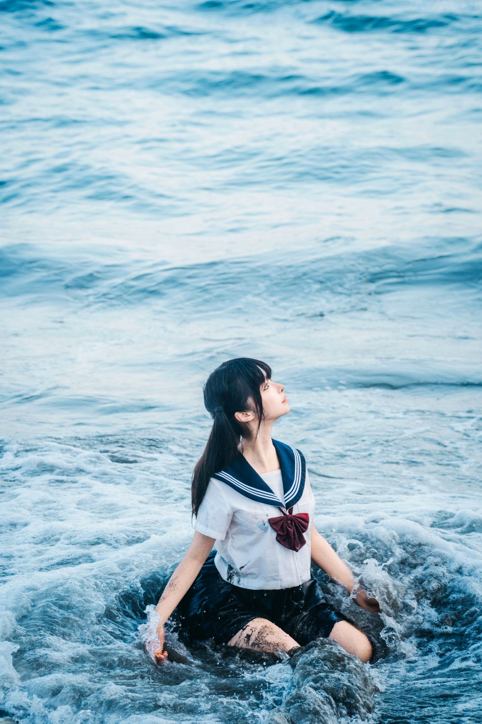 蠢沫沫-夏想-上 日系和服海边校服水疗比基尼性感写真