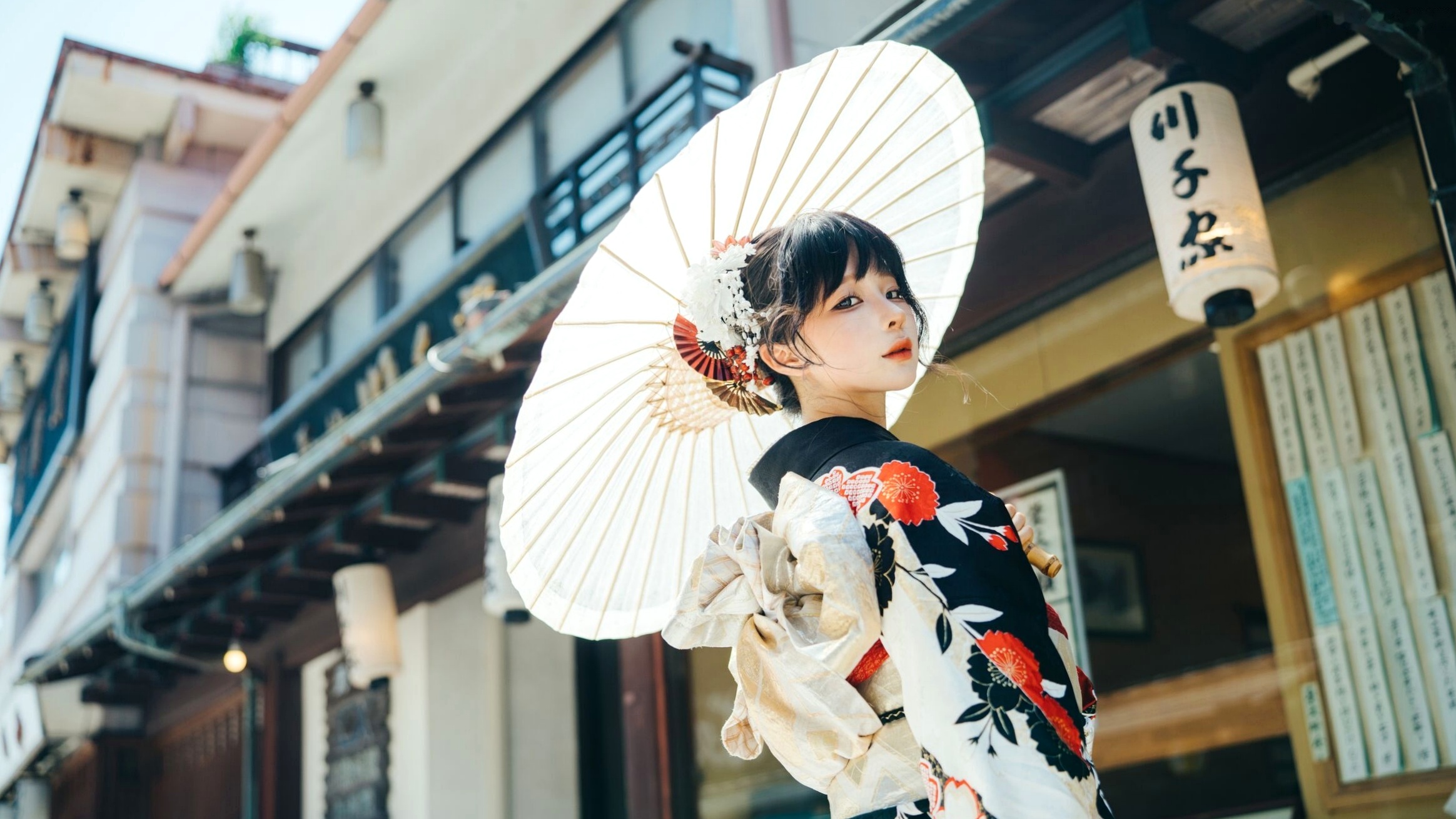 蠢沫沫-夏想-上 日系和服海边校服水疗比基尼性感写真