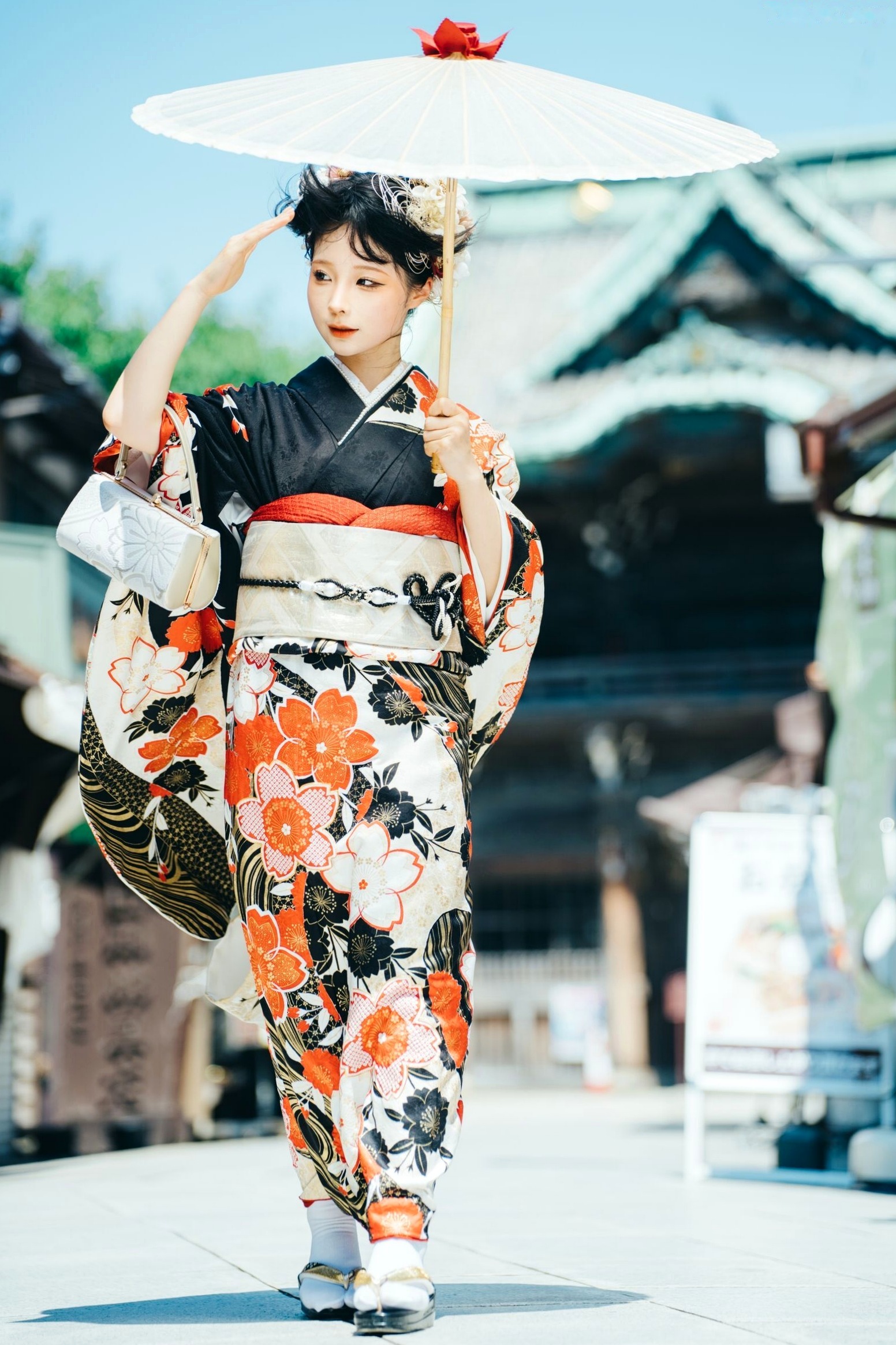 蠢沫沫-夏想-上 日系和服海边校服水疗比基尼性感写真