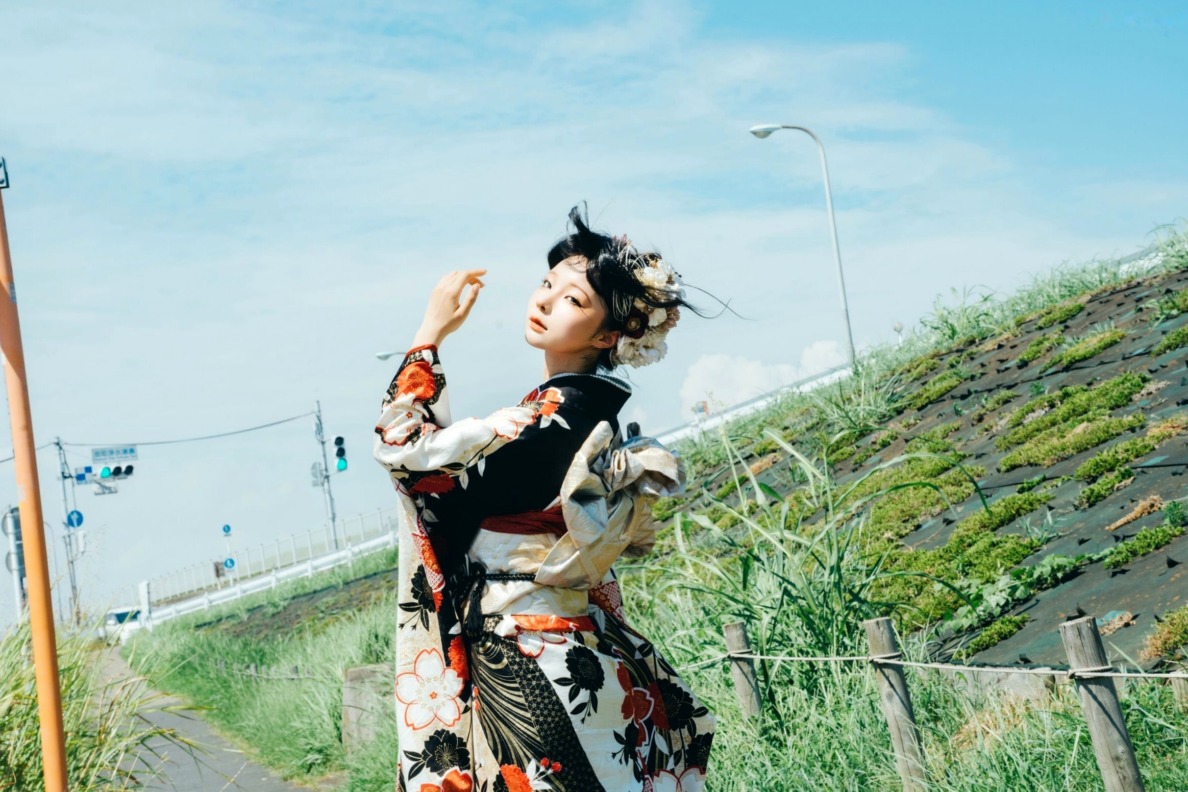 蠢沫沫-夏想-上 日系和服海边校服水疗比基尼性感写真