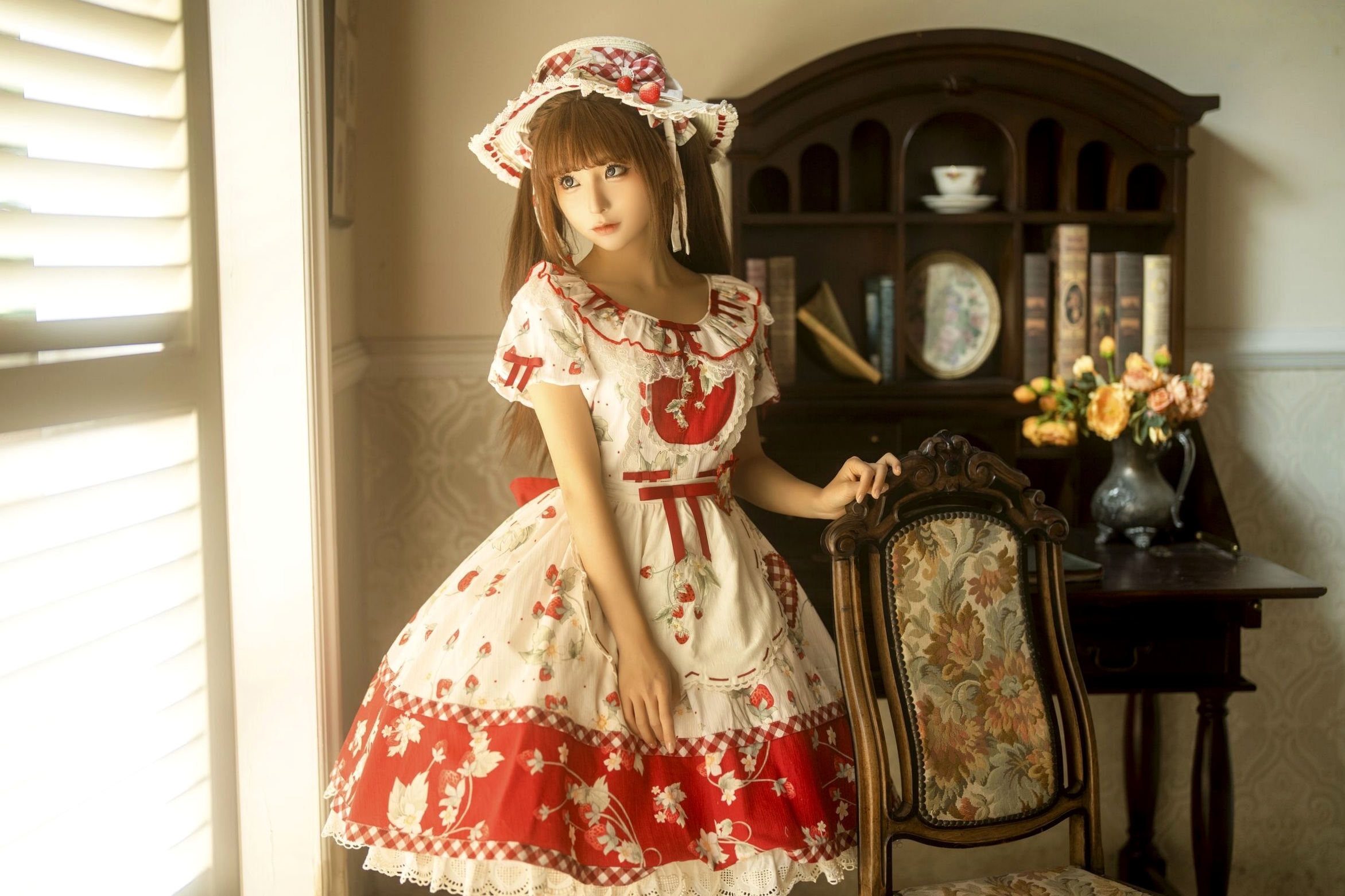 蠢沫沫《作品2》古风韵味与蕾丝私房性感角色扮演写真