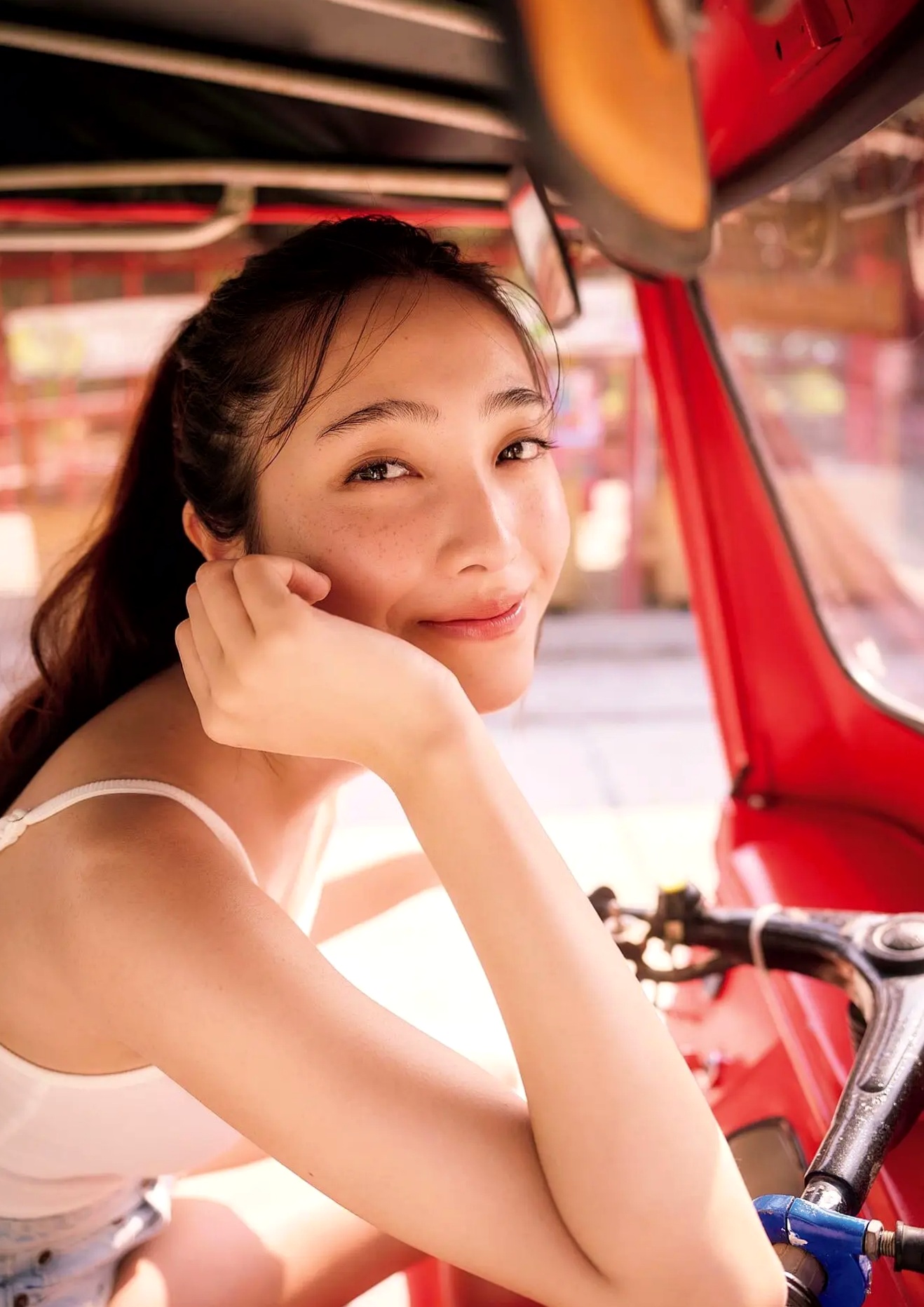福田ルミカ - Soar 日本清新少女海边泳池比基尼性感写真