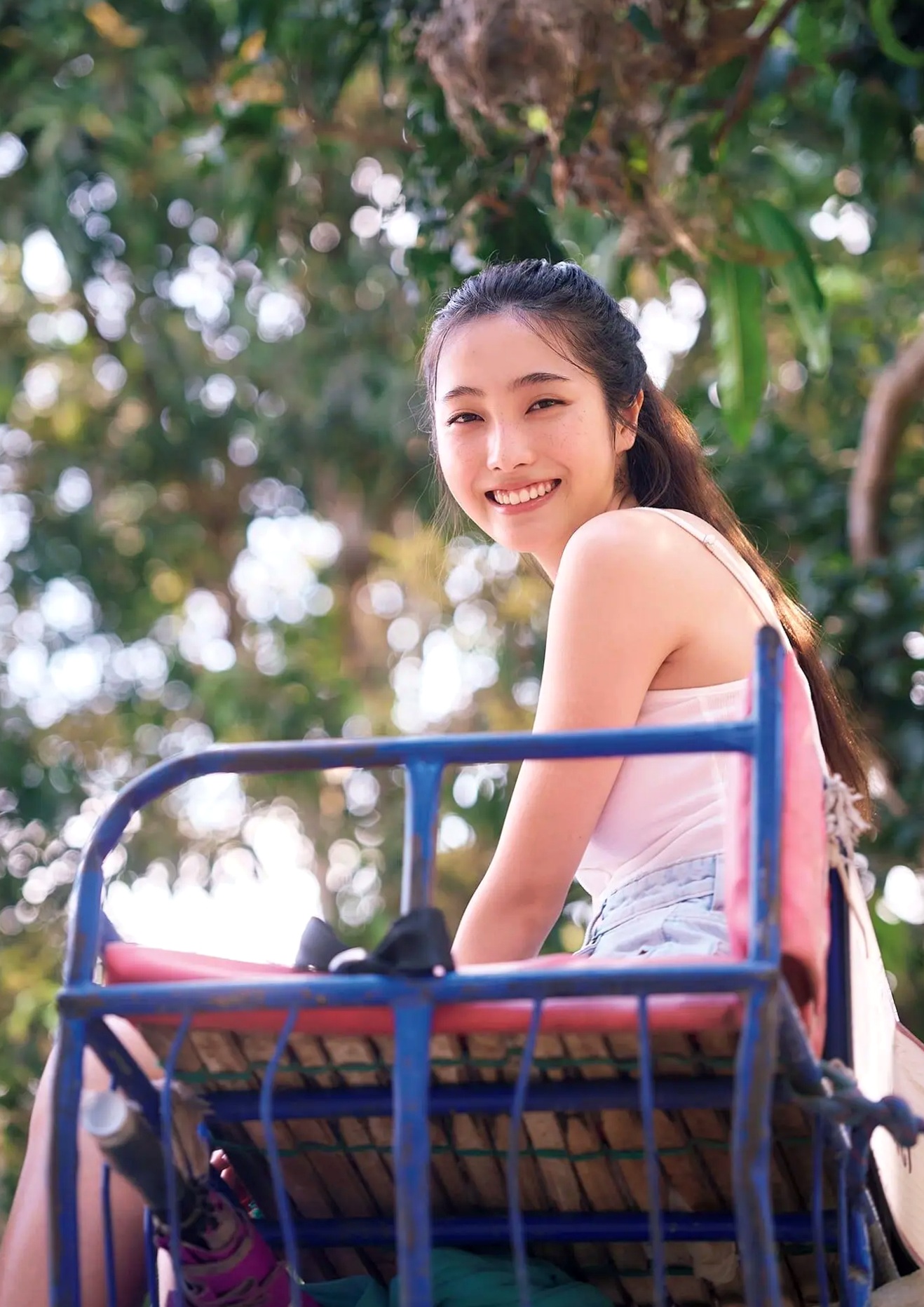 福田ルミカ - Soar 日本清新少女海边泳池比基尼性感写真
