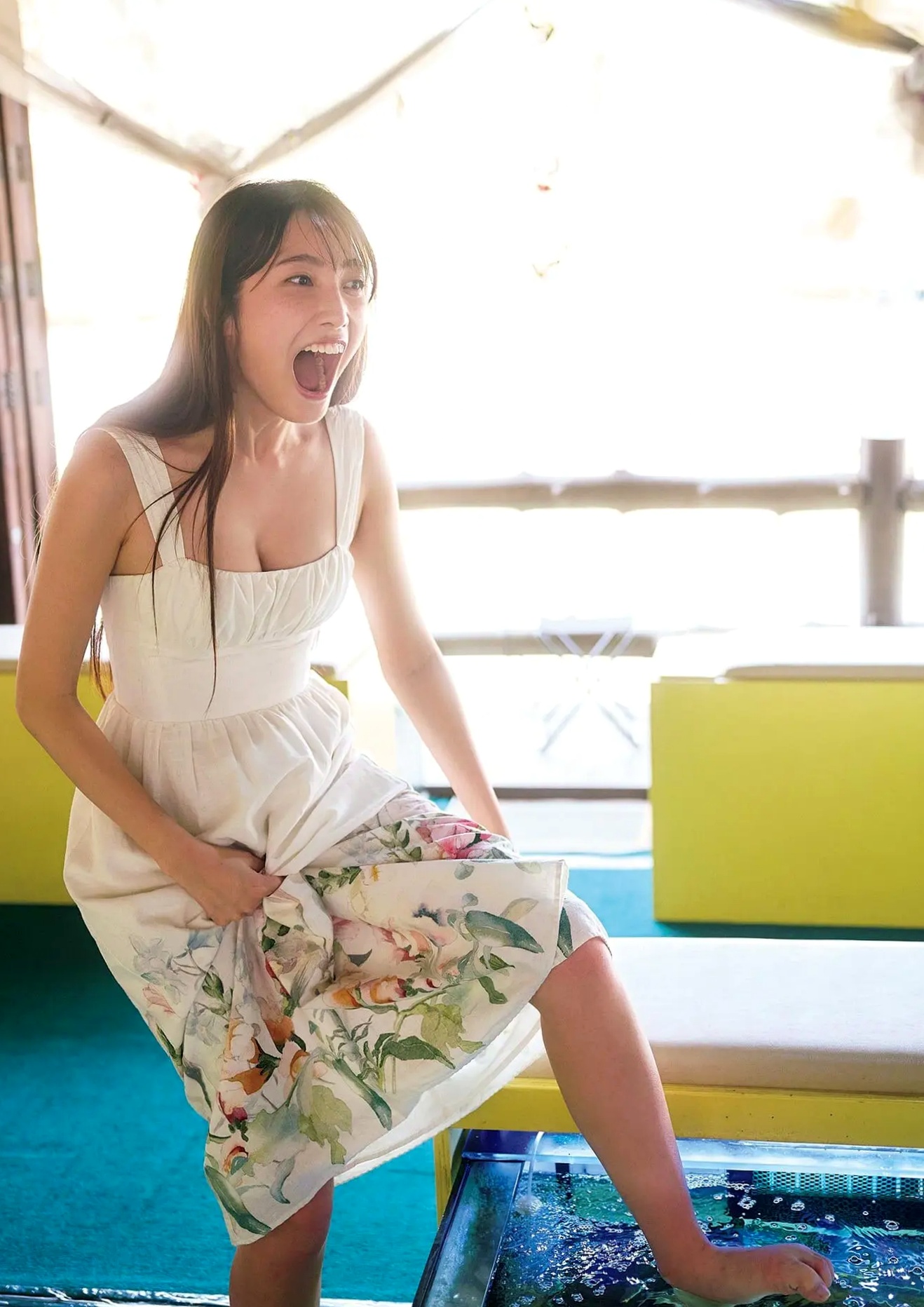 福田ルミカ - Soar 日本清新少女海边泳池比基尼性感写真