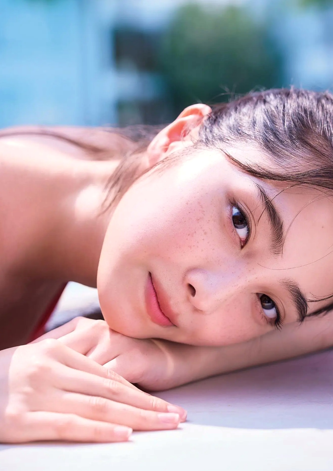 福田ルミカ - Soar 日本清新少女海边泳池比基尼性感写真