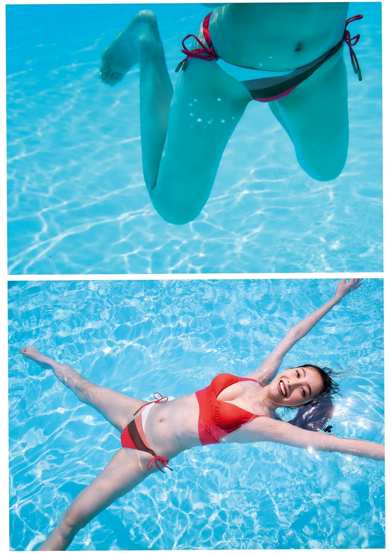 福田ルミカ - Soar 日本清新少女海边泳池比基尼性感写真