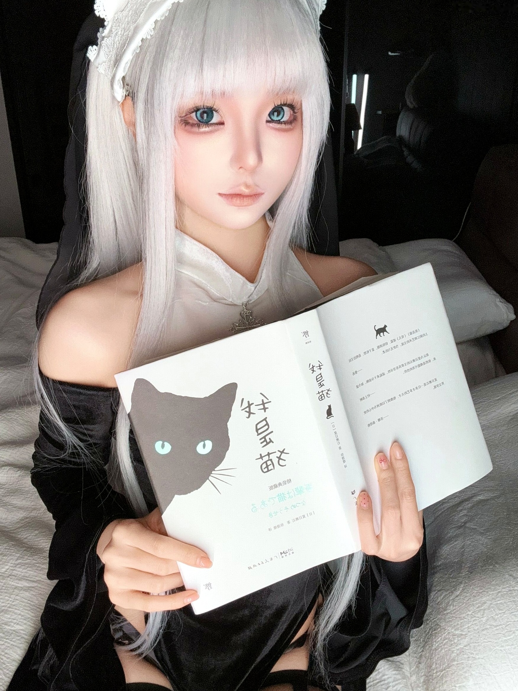 《蠢沫沫-自拍3月》甜美泳装与黑色内衣性感私房照