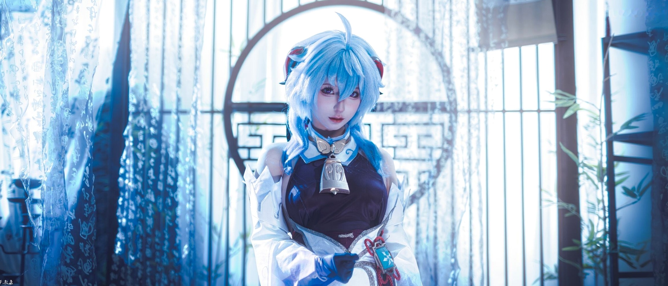蠢沫沫-Ganyu甘雨Cosplay写真 唯美古风仙女角色扮演图集
