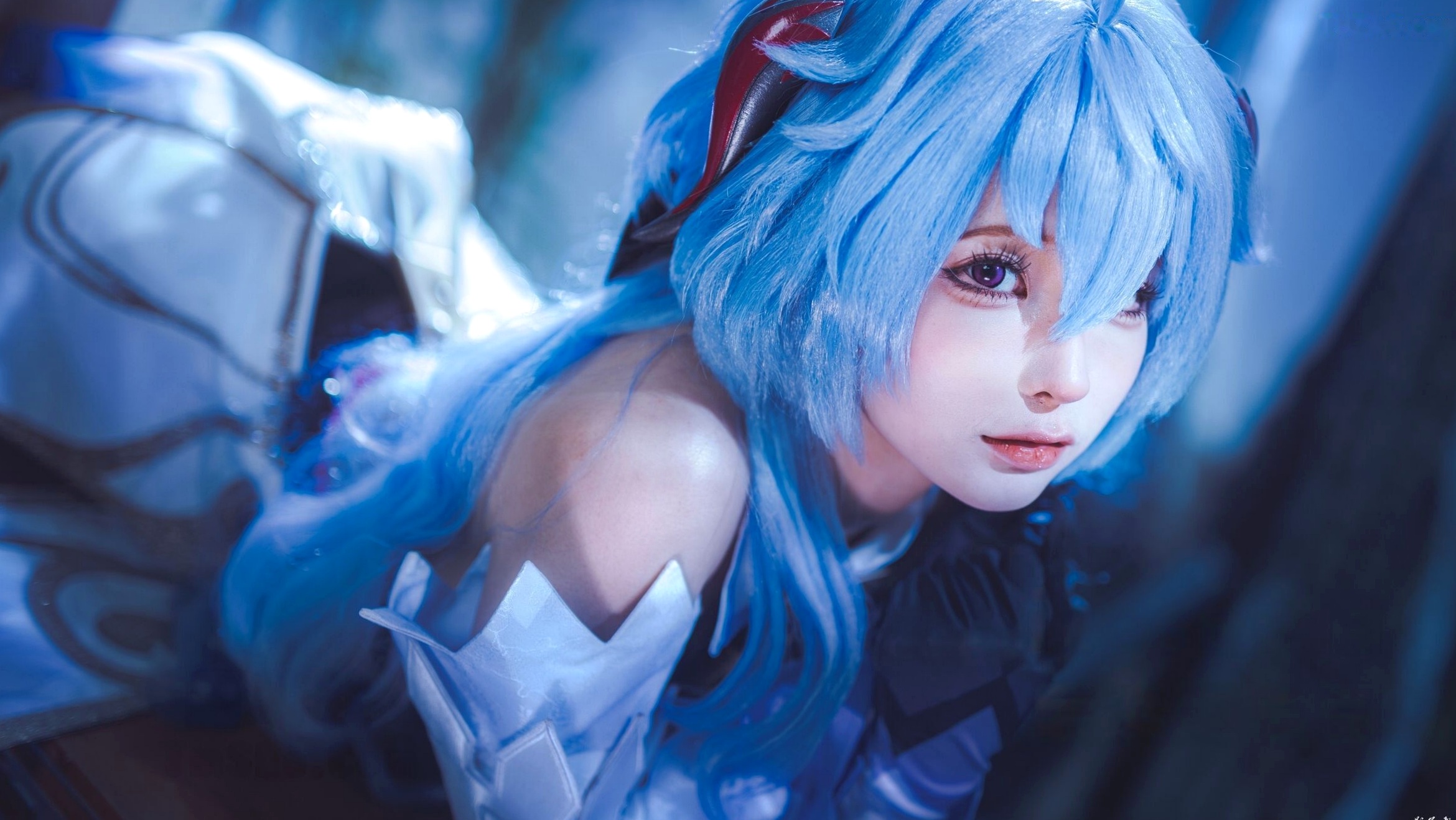 蠢沫沫-Ganyu甘雨Cosplay写真 唯美古风仙女角色扮演图集