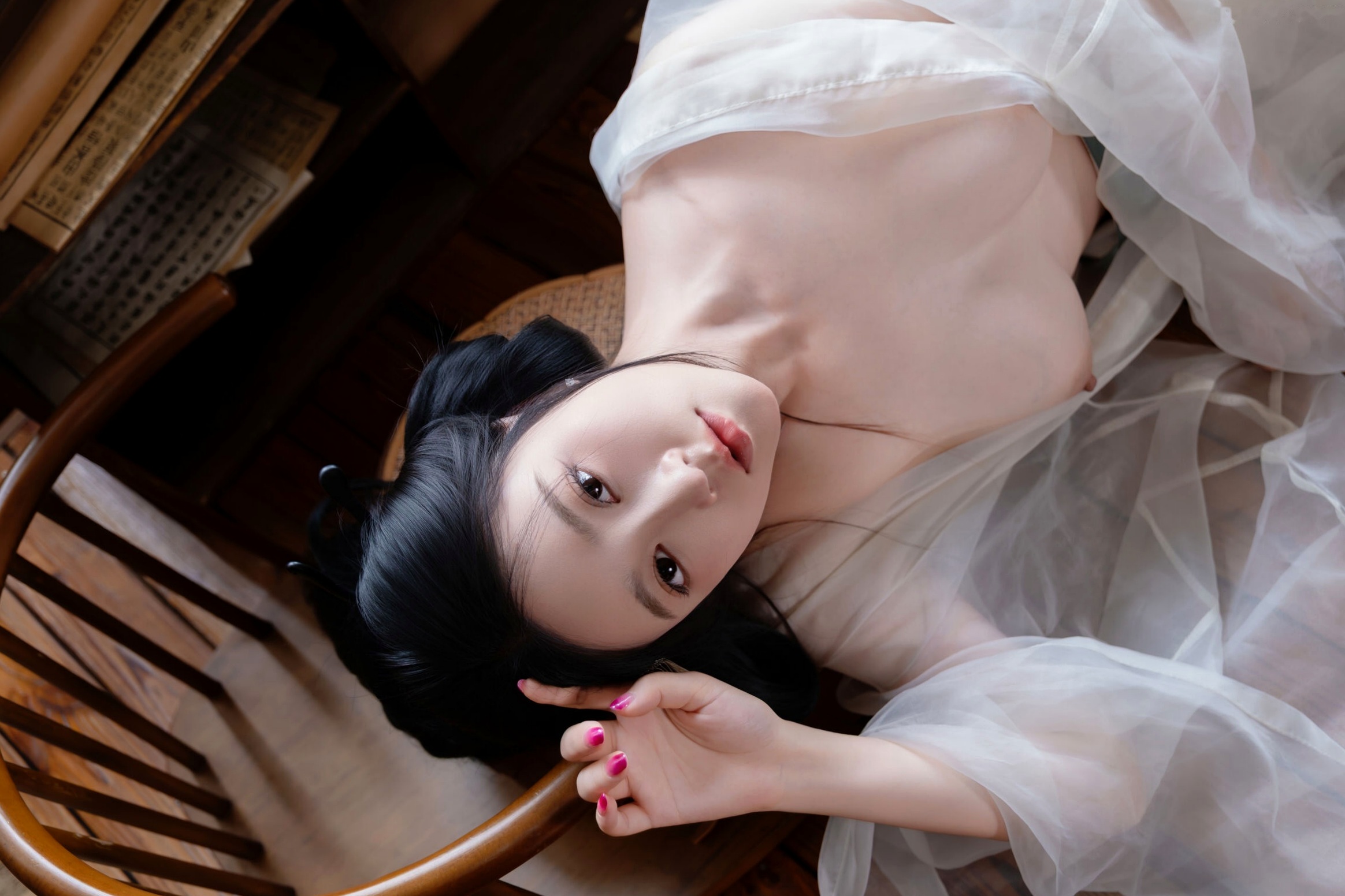 年年 - 浣溪沙 古风薄纱大尺度私房写真 极品女神性感诱惑