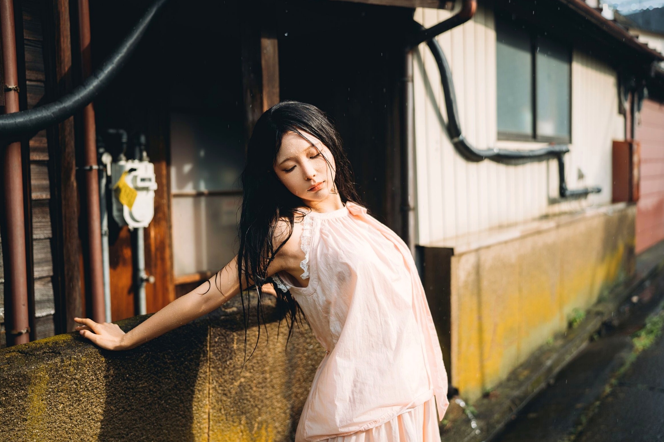 蠢沫沫-夏想-下 日系家居私房内衣性感湿身写真
