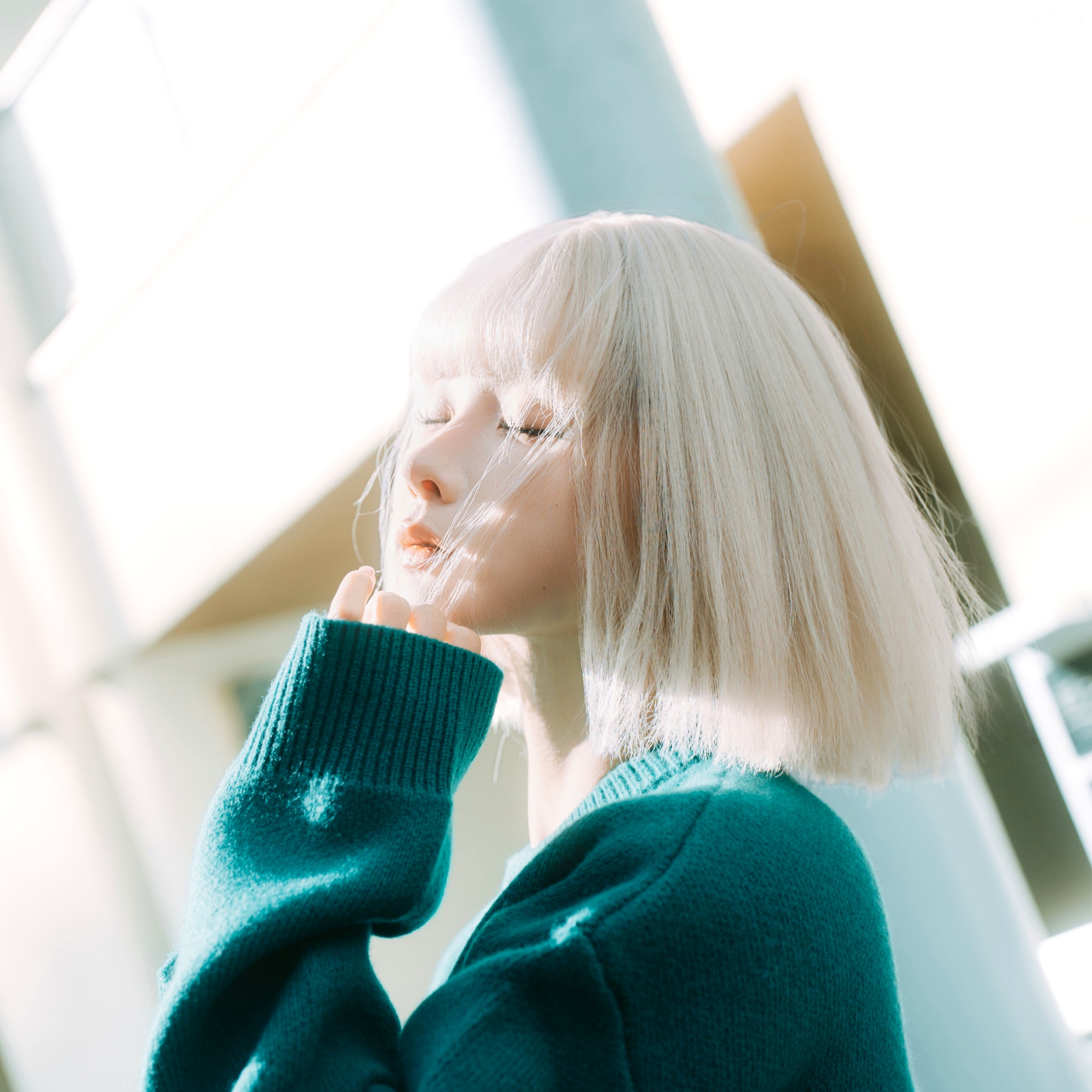 蠢沫沫-秋寻上 日系校服制服与大阪街拍性感写真