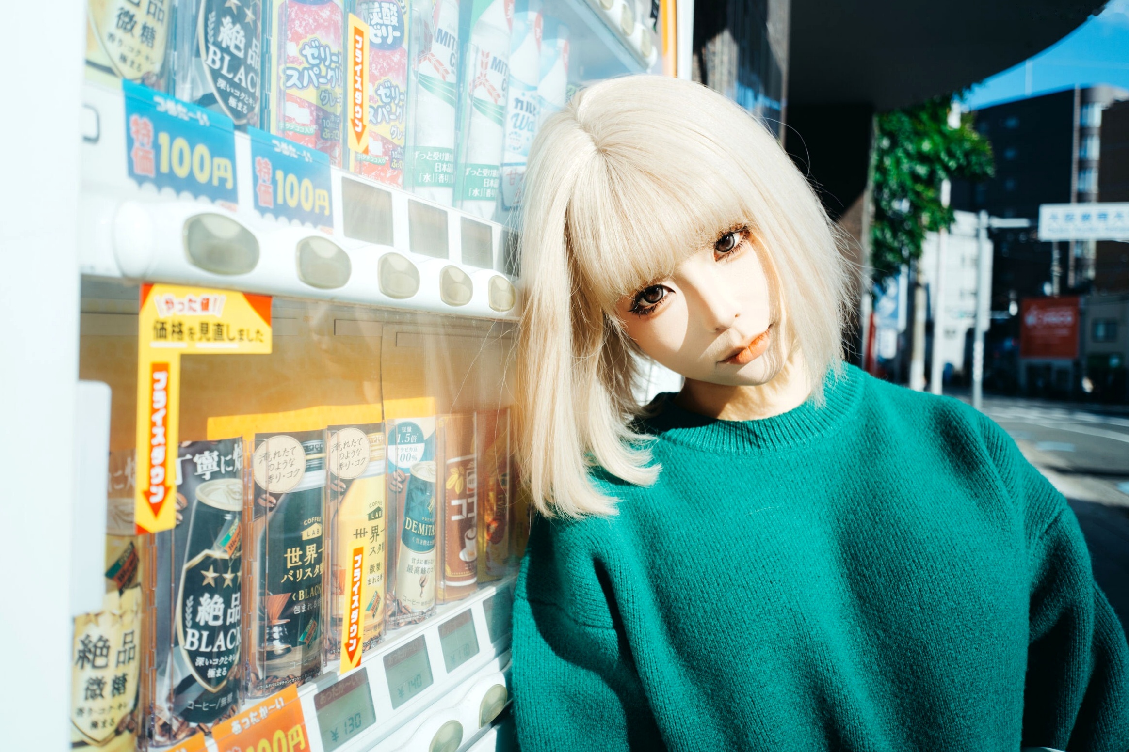 蠢沫沫-秋寻上 日系校服制服与大阪街拍性感写真