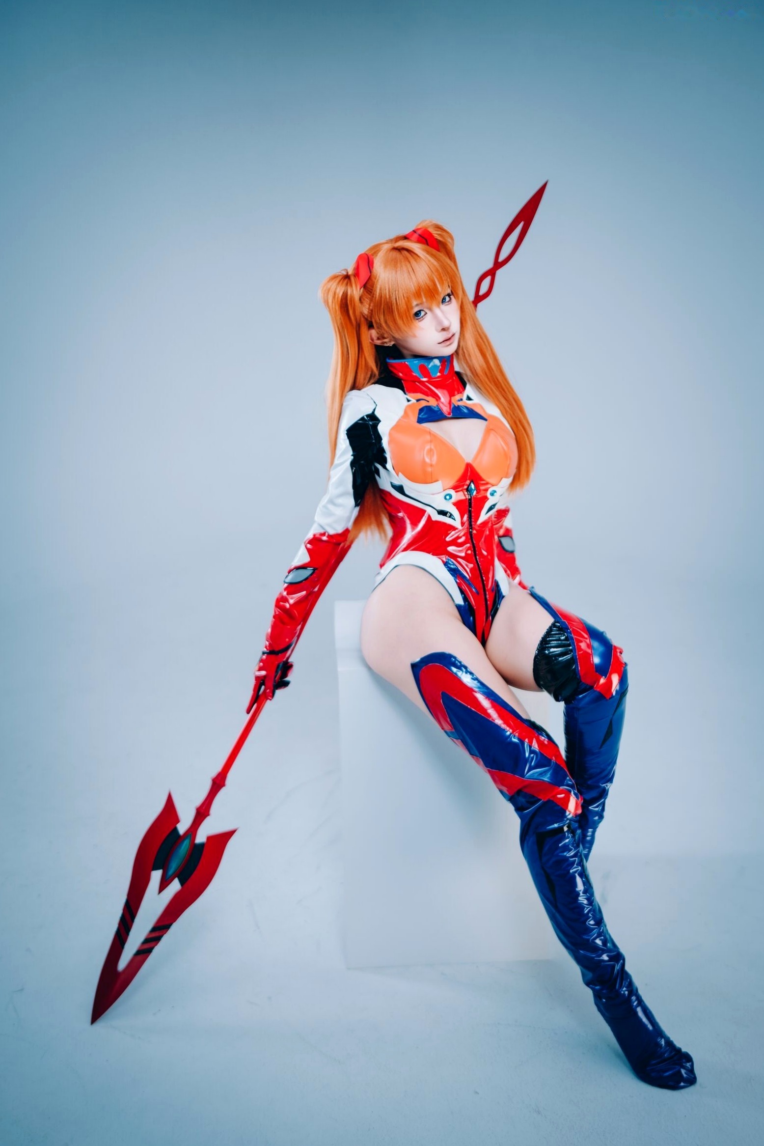 蠢沫沫-2025年09月自拍-4套 魅惑鬼姬Cosplay与黑丝校服写真