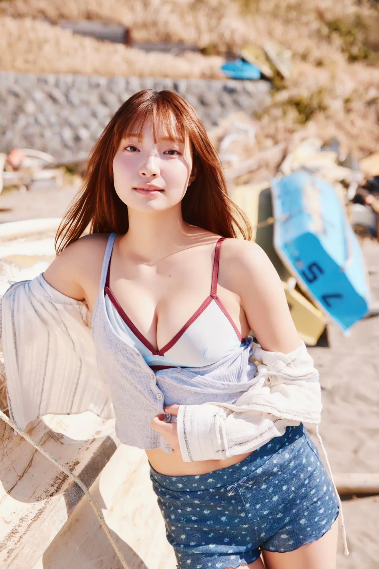 里仲菜月《おとなっちゃん!Vol.2》海边沙滩阳光清纯比基尼写真
