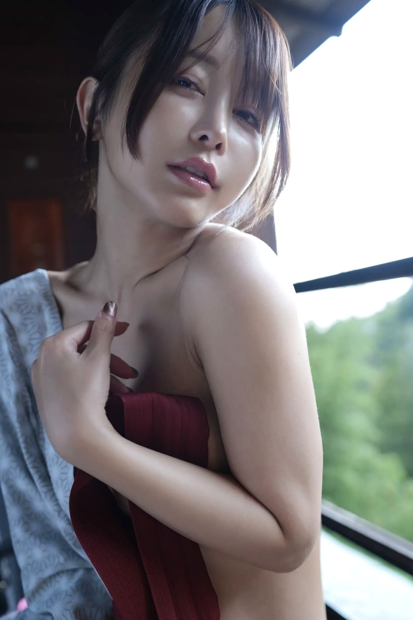 いくみ – (193iKkyu3) Summer Yukata 夏日和服浴衣性感私房写真