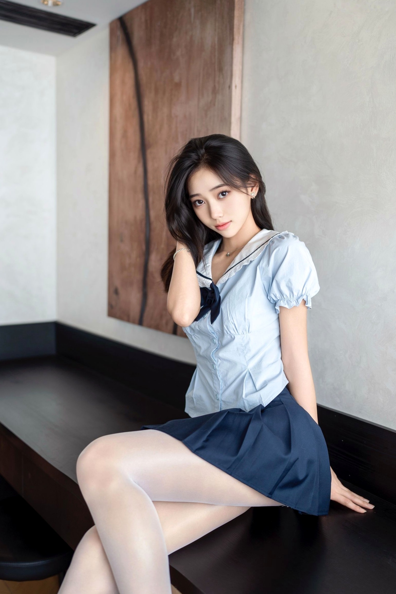 XR-Uncensored-时安安-白丝JK-XingYan星颜社-360-白色丝袜清纯JK爆乳-2025.06.26