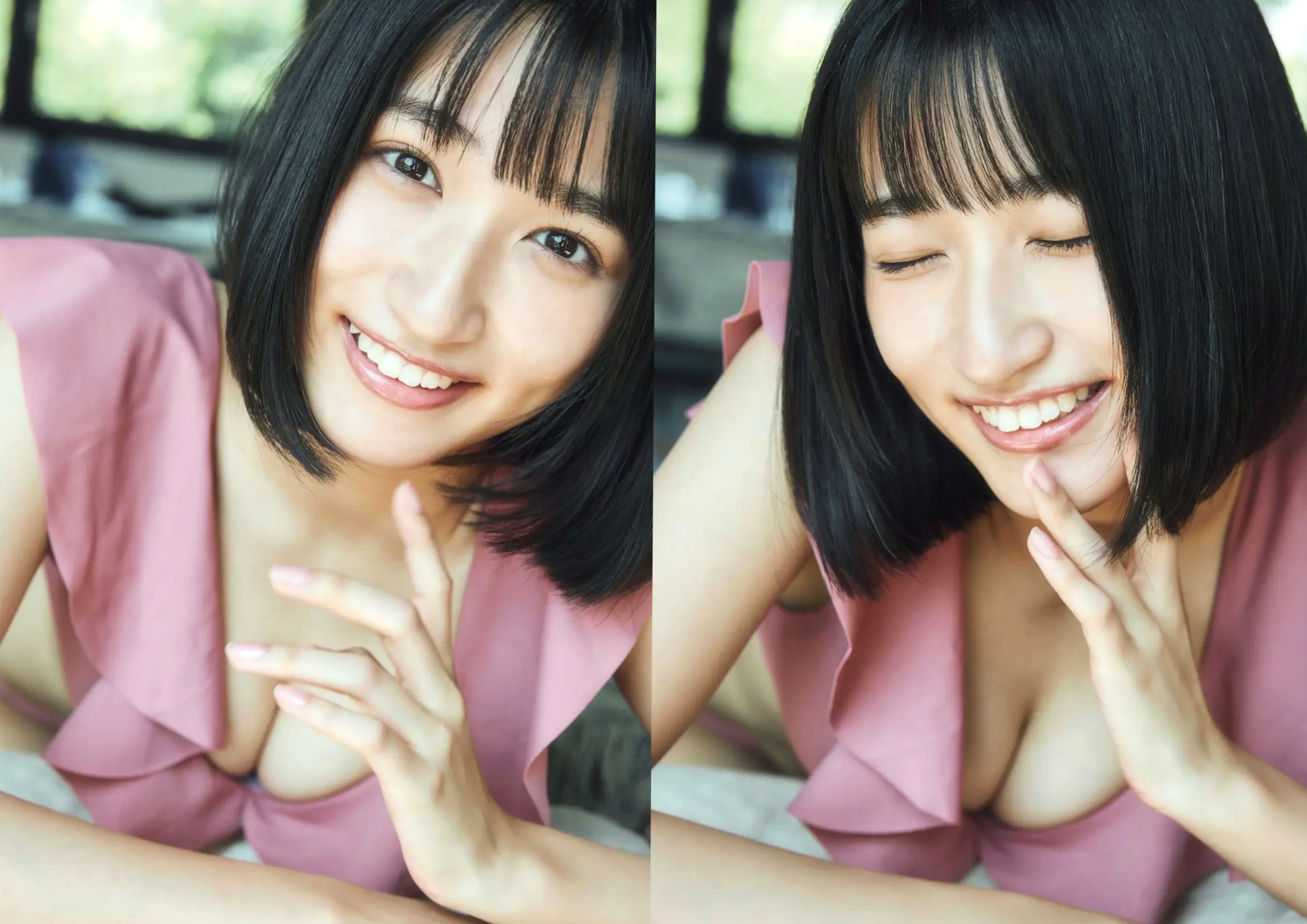 水野瞳 - 夏物語:元气短发娇俏写真,泳装戏水演绎清新夏日清凉少女私房感