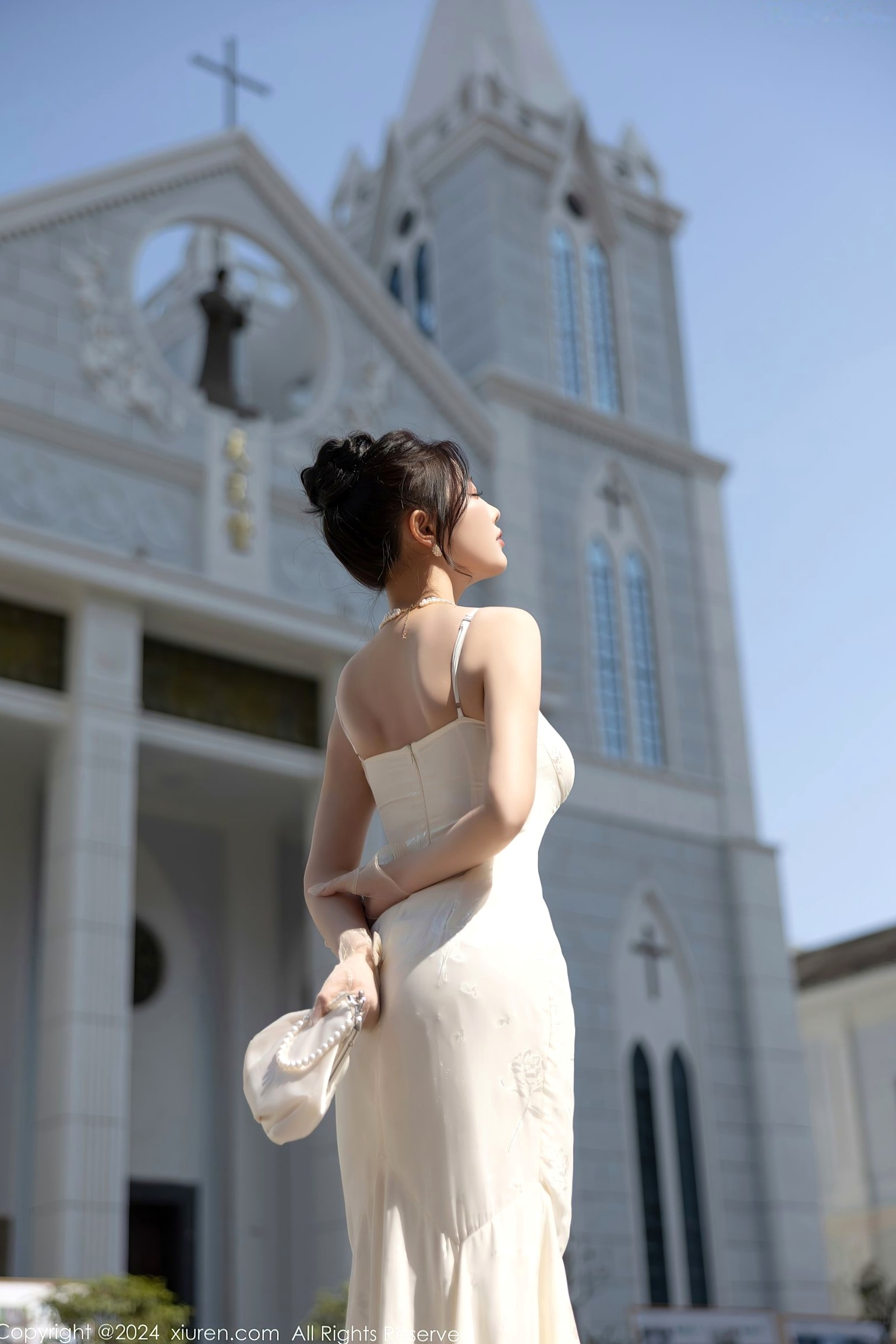 Gallery - XiuRen秀人网 - XiuRen -8538-杨晨晨Yome-纯欲风白色吊带长裙与白色丝袜室内私房写真-极致优雅诱惑-2024.05.14秀人网 - XiuRen 女神丝袜私房照诱惑 女神私房照_秀色女神