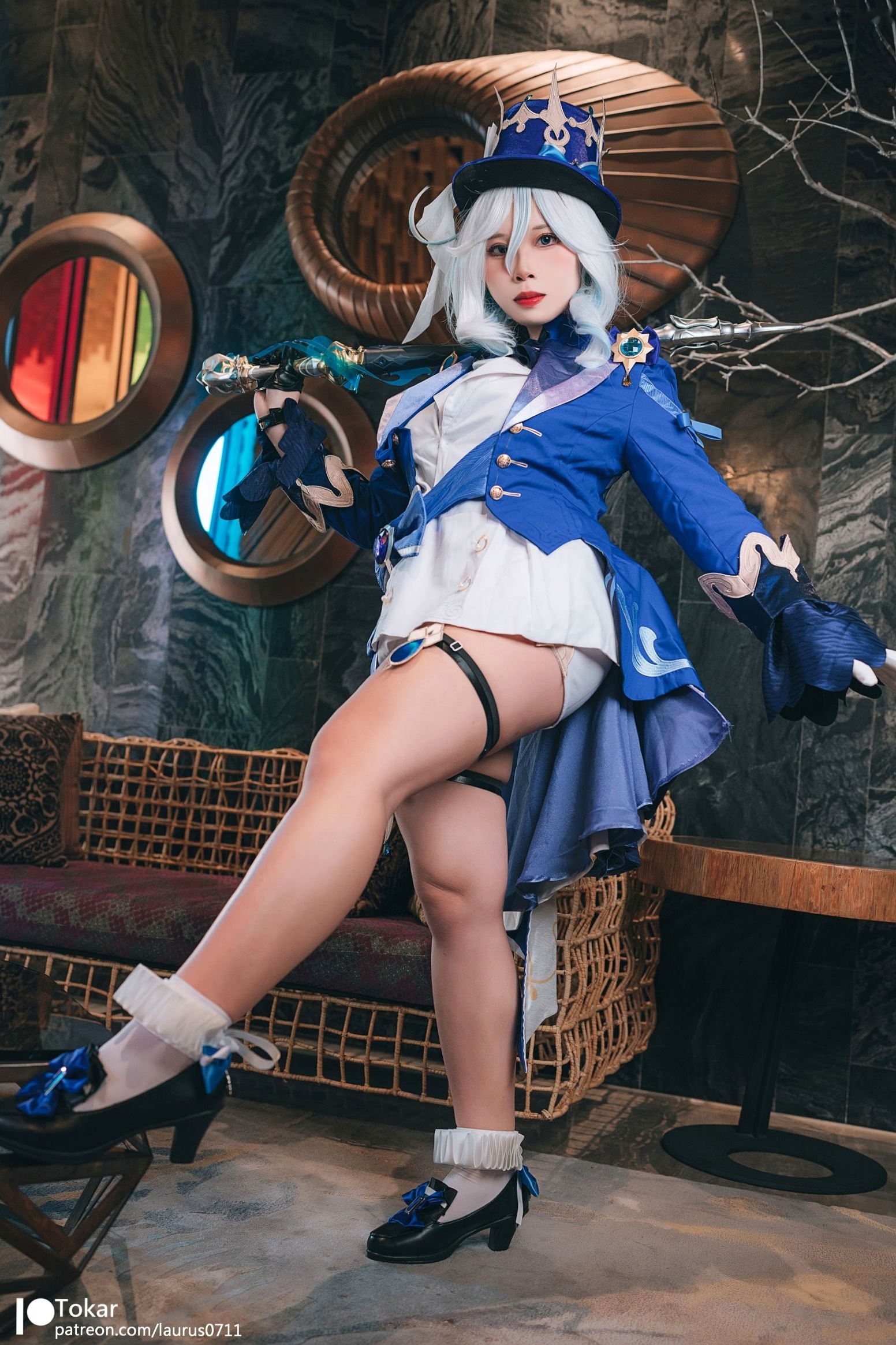 Gallery - Tokar浵卡-芙宁娜Furina原神Cosplay-大胆演出与高还原度视觉盛宴-高品质私房摄影大尺度套图角色扮演大尺度性感御女郎 - Royal Lady 女神私房照_秀色女神