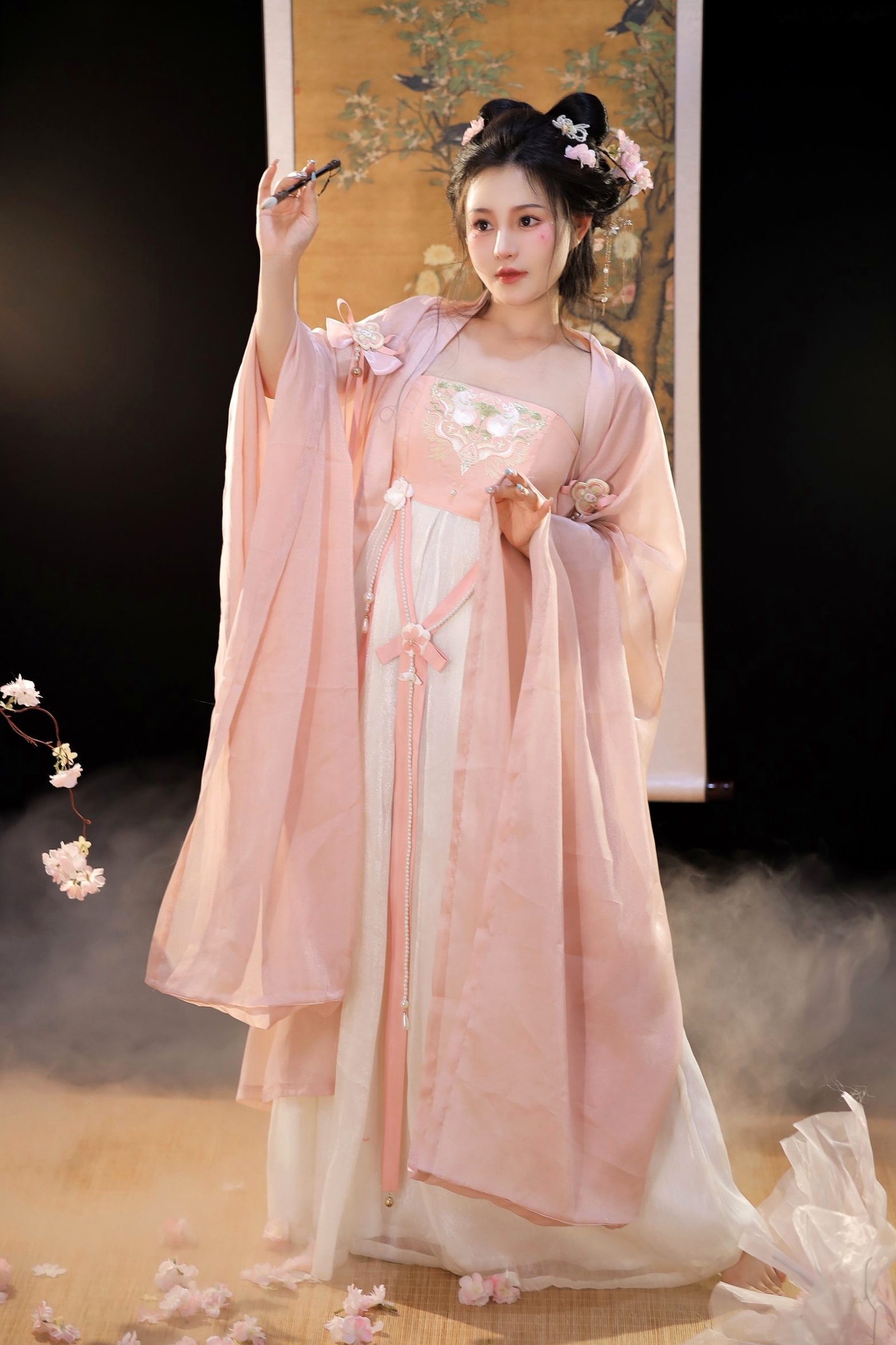 Gallery - 桃暖酱-汉服古风入梦-极致唯美私房写真-肤如凝脂诱惑大尺度私房照大尺度诱惑白嫩性感 女神私房照_秀色女神